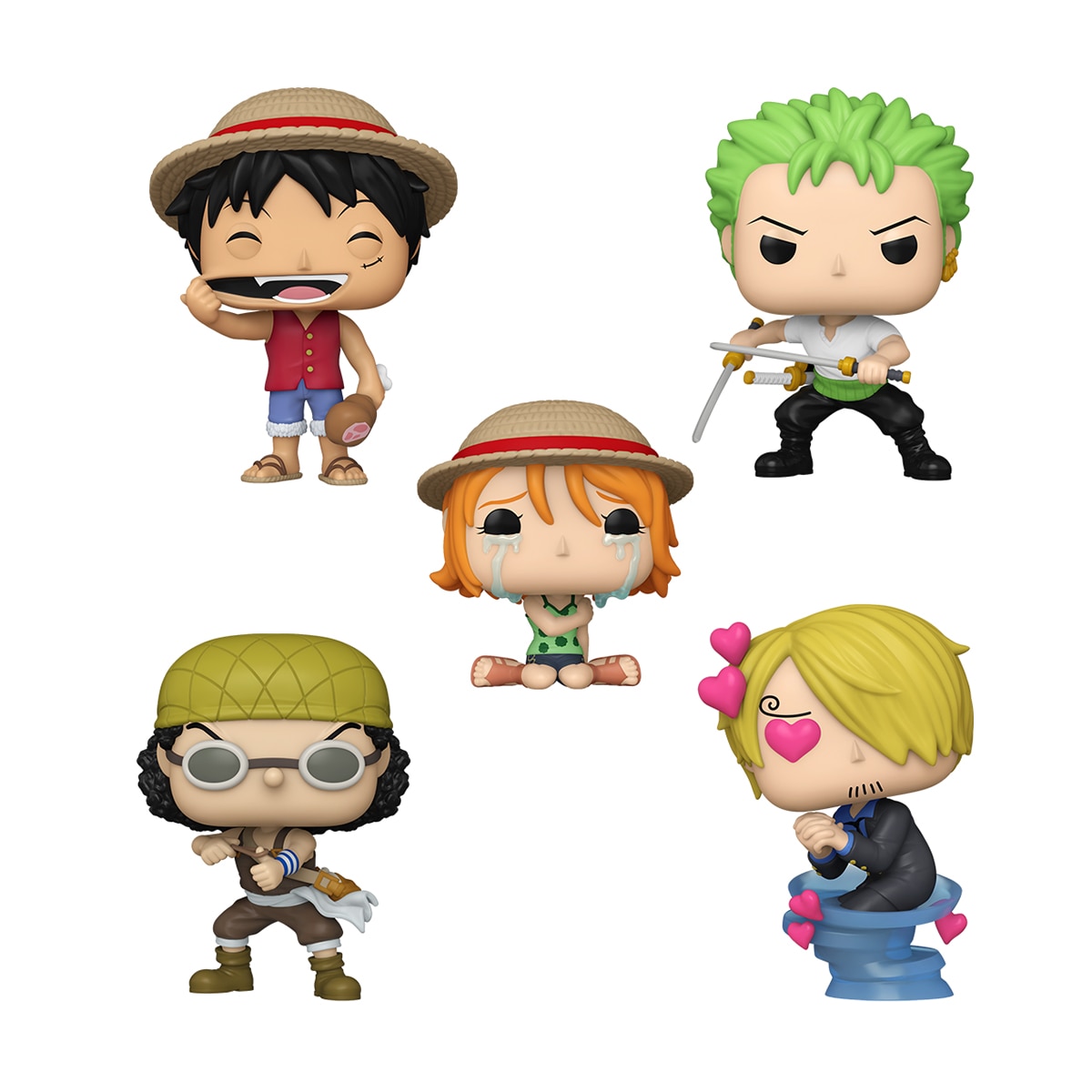 Imagen 2 de Figura Funko POP! Animation 5PK One Piece