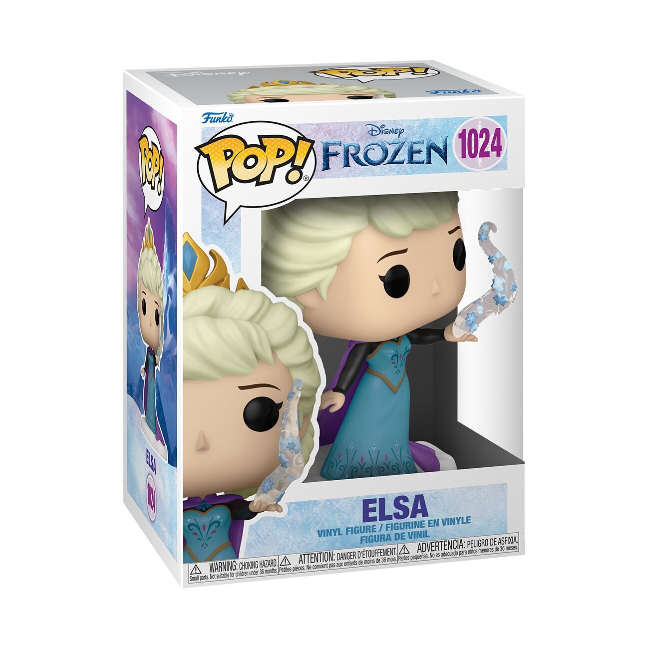 Imagen 2 de Figura Funko POP Reina Elsa magia Disney Frozen