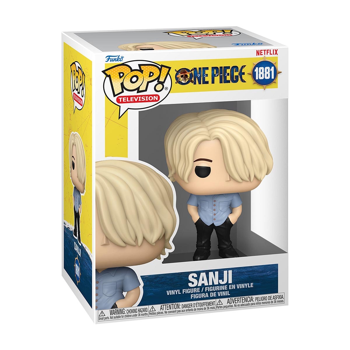 Figura Funko Pop! Vinyl Sanji LA One Piece Live Action 2