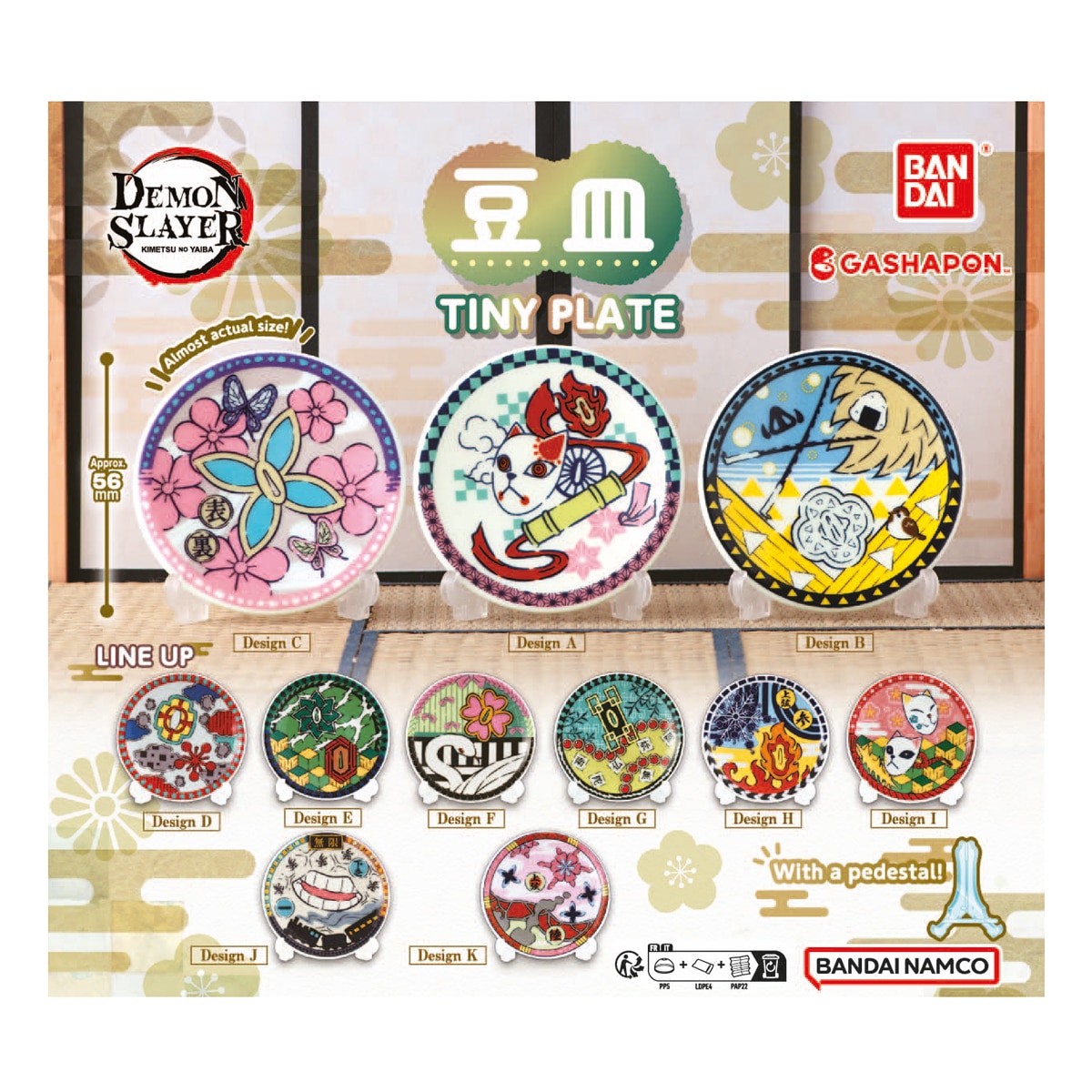 BANDAI - Figuras Gashapon Kimetsu Bandai.