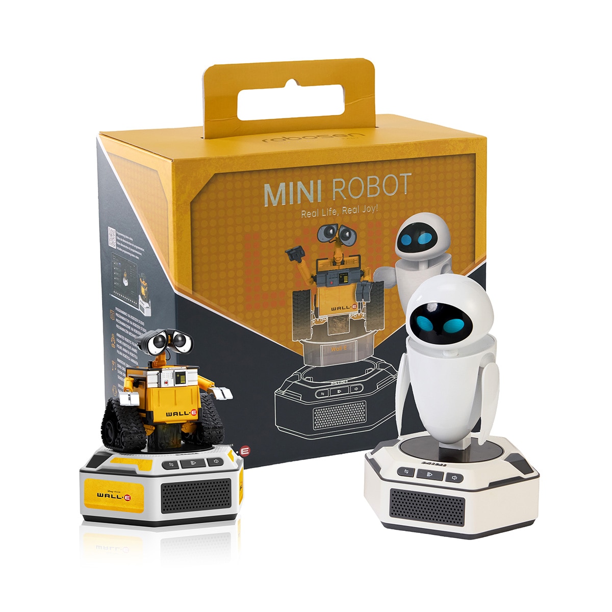 Imagen 0 de Mini Robot Pack Wall-e & EVE Ed. Coleccionista Disney Pixar Robosen
