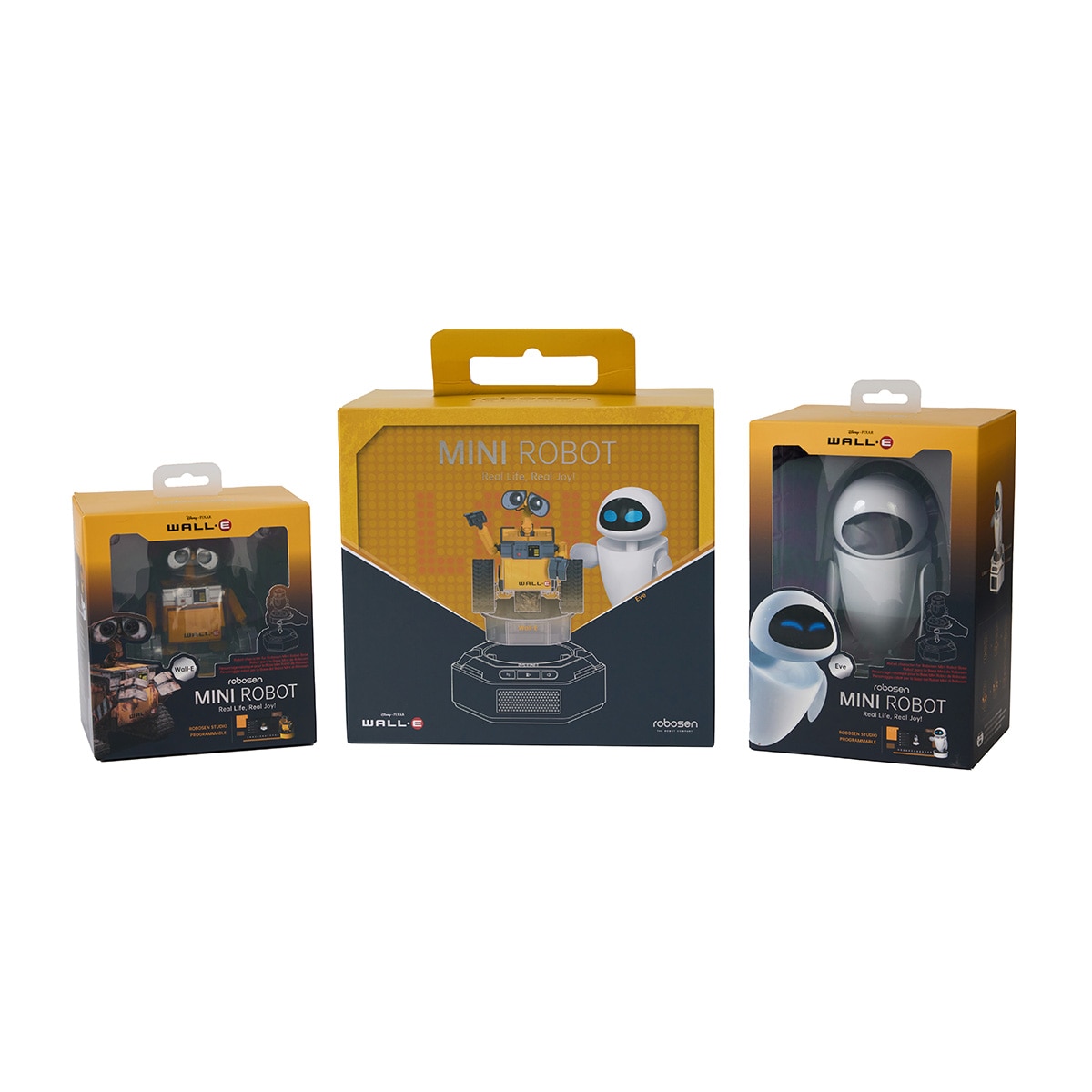 Mini Robot Pack Wall-e & EVE Ed. Coleccionista Disney Pixar Robosen 5