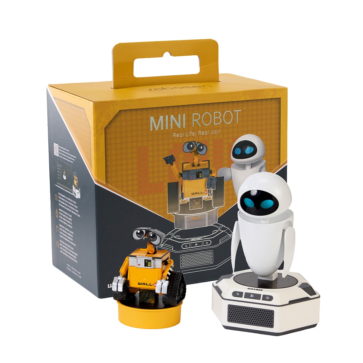 Mini Robot Pack Wall-e & EVE Ed. Coleccionista Disney Pixar Robosen 6