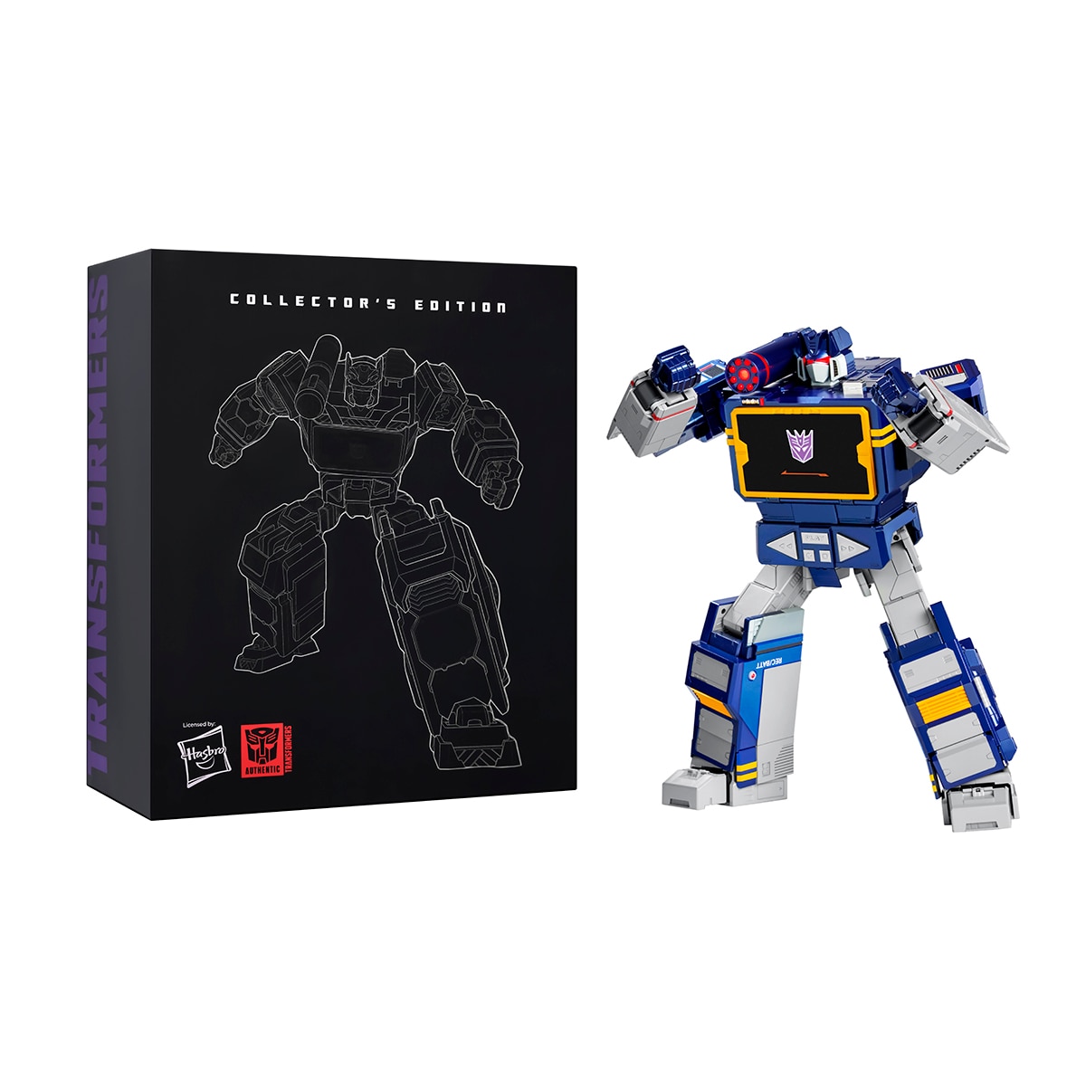 Robot Soundwave G1 Ed. Limitada Transformers Robosen modelos surtidos 2