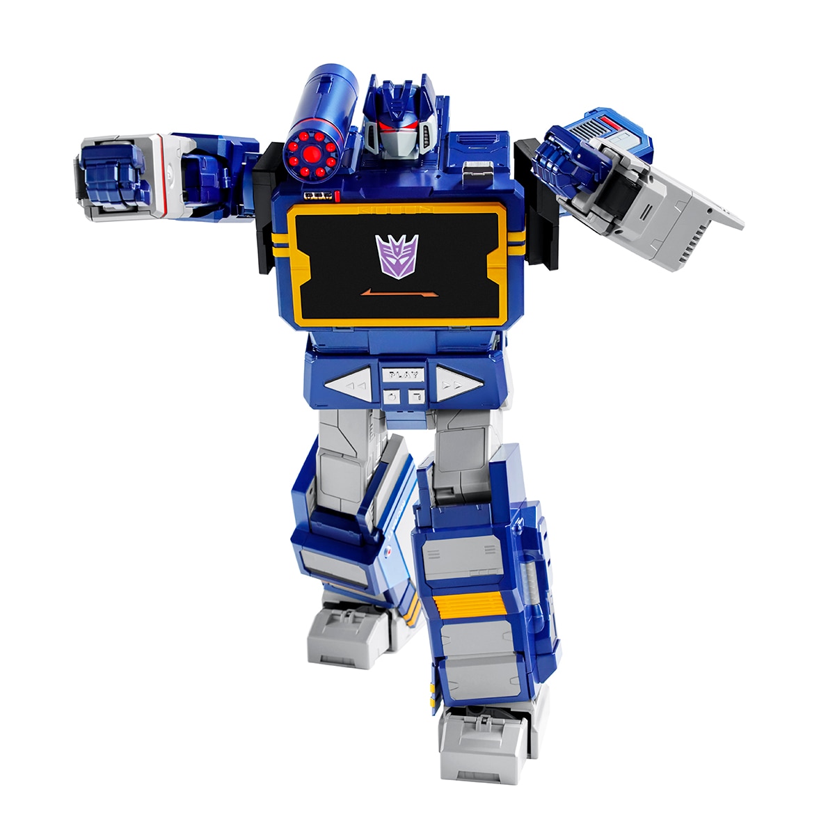 Robot Soundwave G1 Ed. Limitada Transformers Robosen modelos surtidos 3