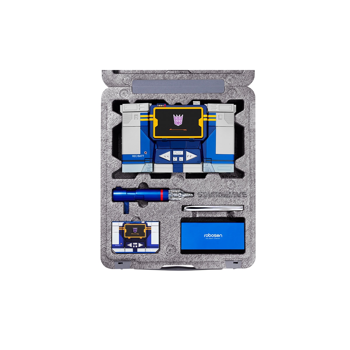 Robot Soundwave G1 Ed. Limitada Transformers Robosen modelos surtidos 17