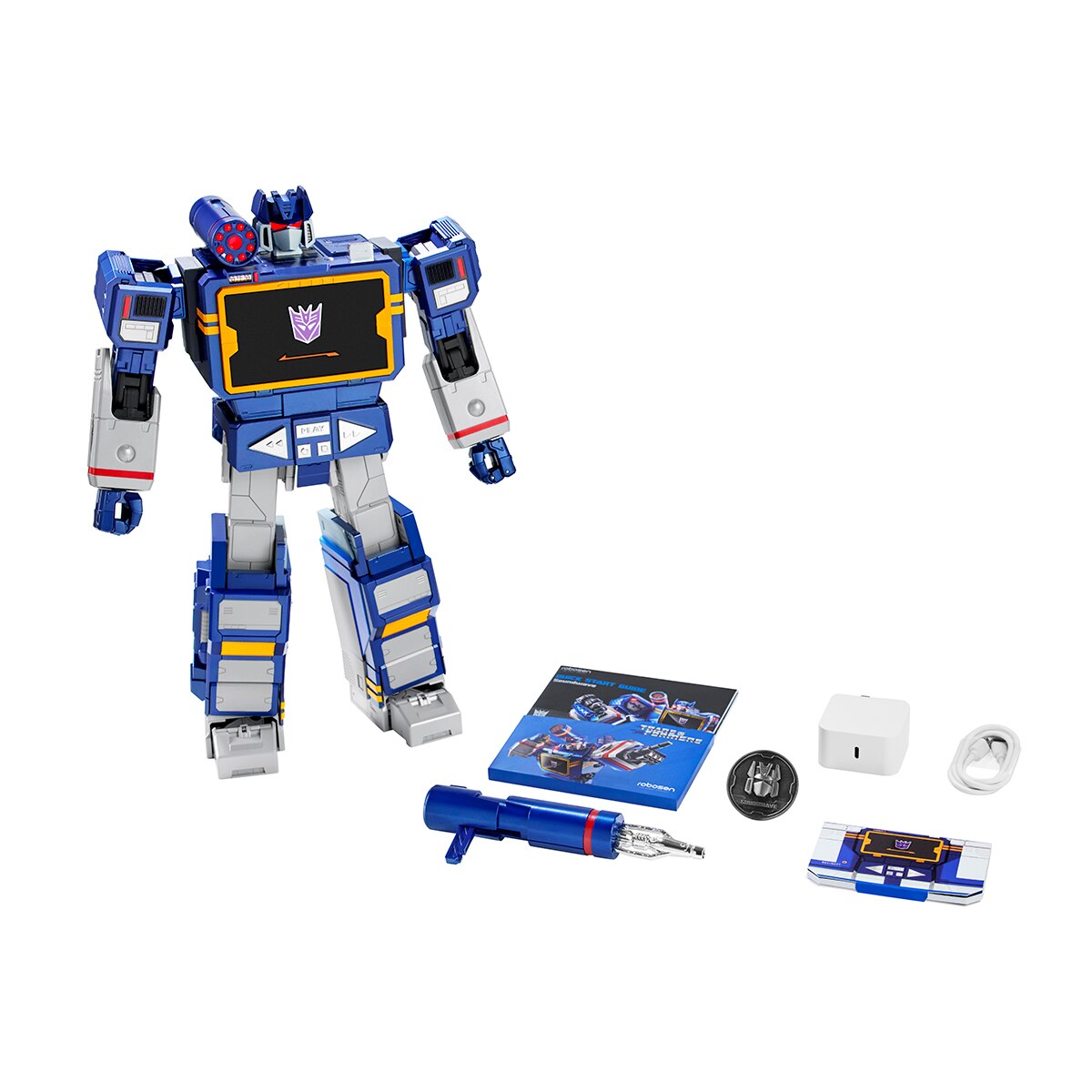 Robot Soundwave G1 Ed. Limitada Transformers Robosen modelos surtidos 18