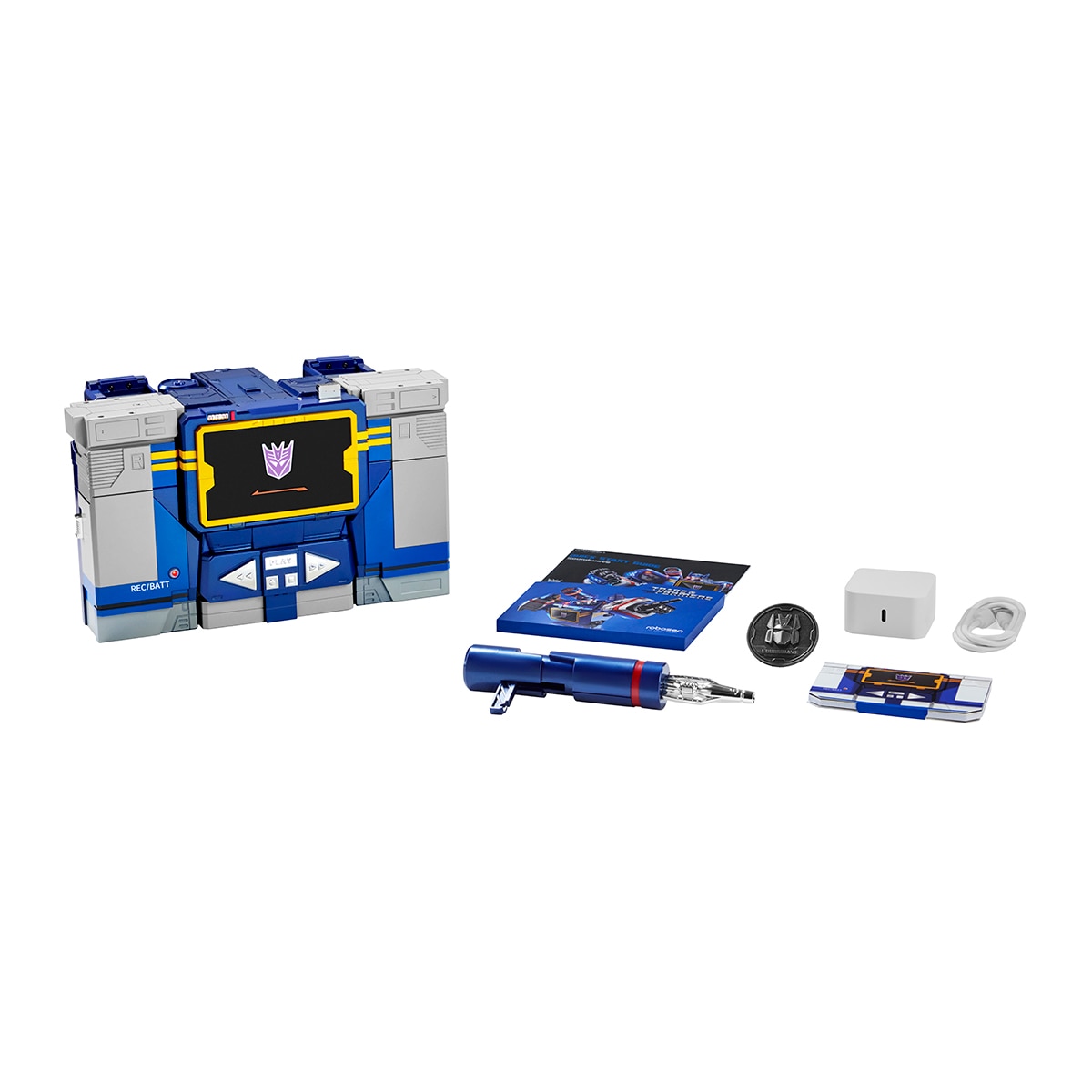 Robot Soundwave G1 Ed. Limitada Transformers Robosen modelos surtidos 27