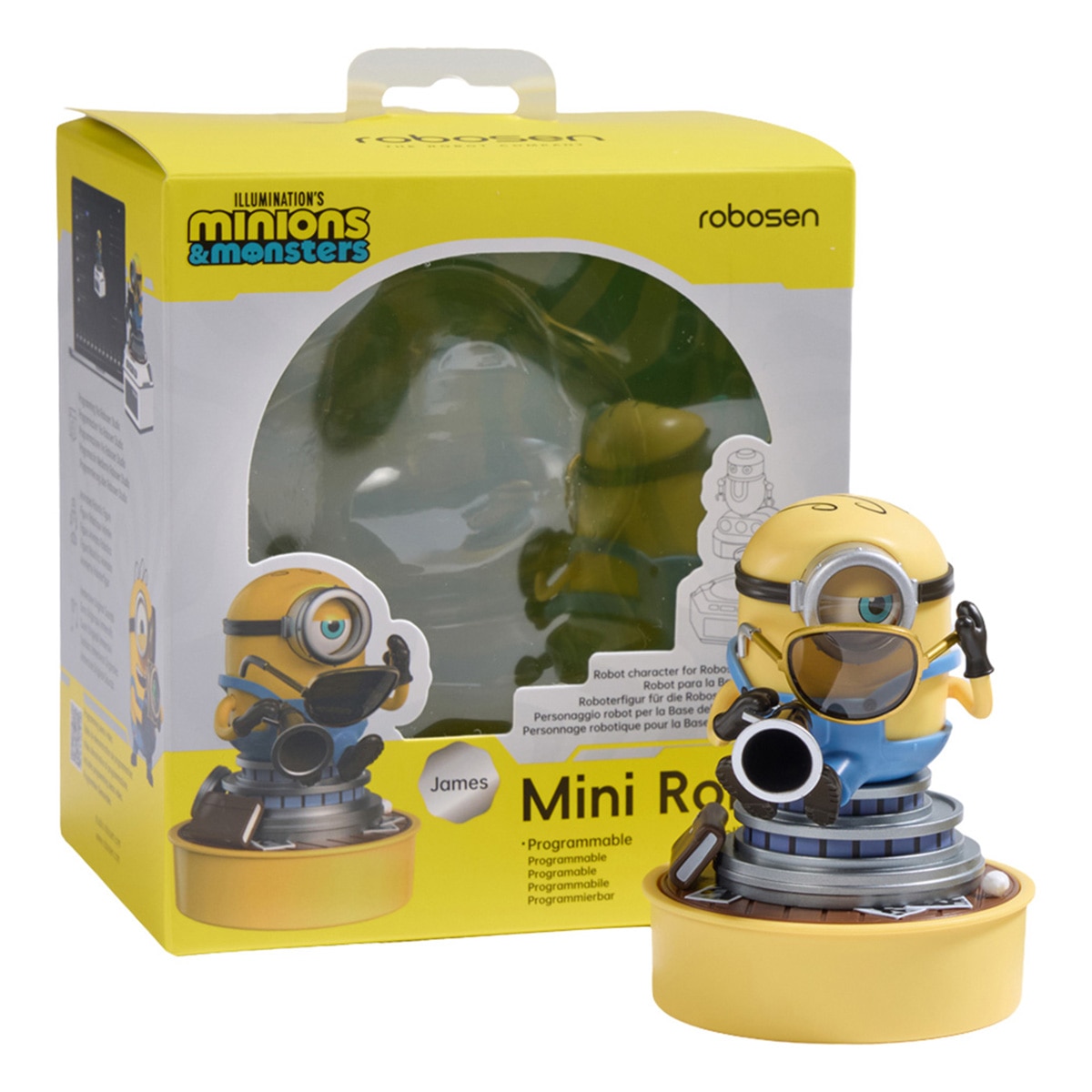 Imagen 1 de Mini Robot Minions James Edición Director Robosen modelos surtidos