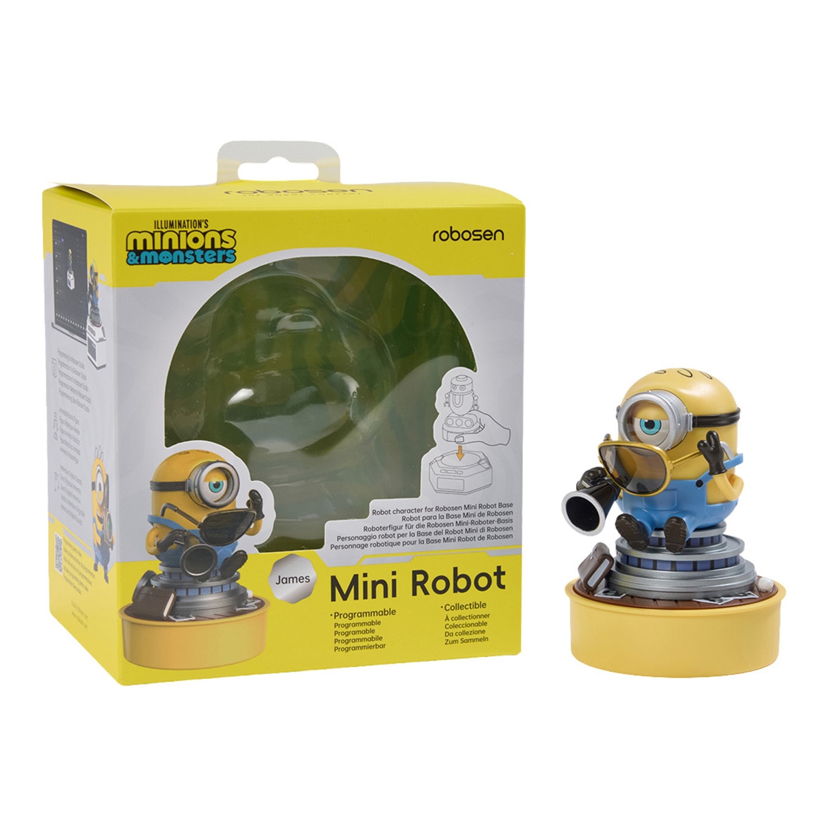 Imagen 3 de Mini Robot Minions James Edición Director Robosen modelos surtidos