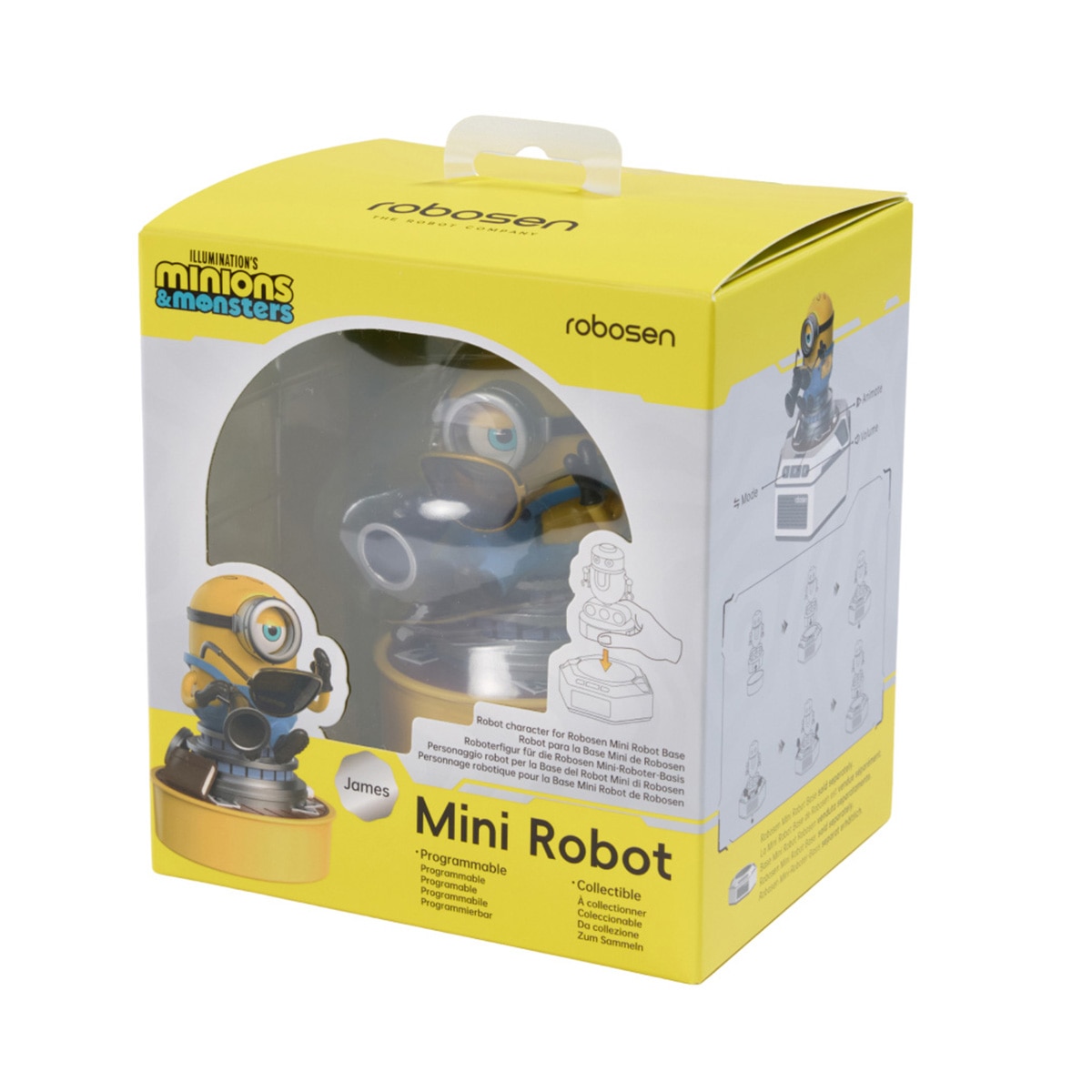 Imagen 15 de Mini Robot Minions James Edición Director Robosen modelos surtidos