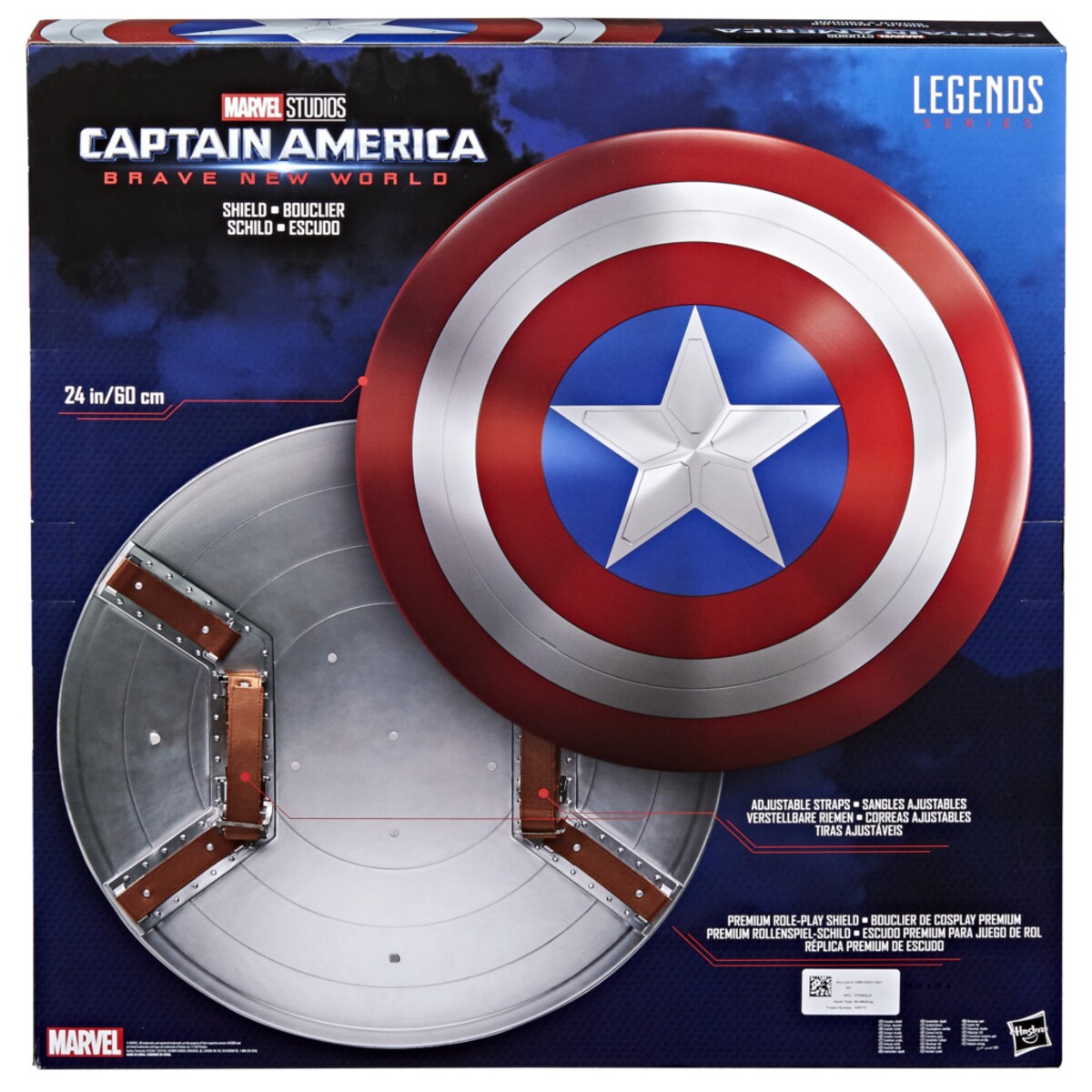 Escudo Capitán América Marvel Legends Series Hasbro · Hasbro · El