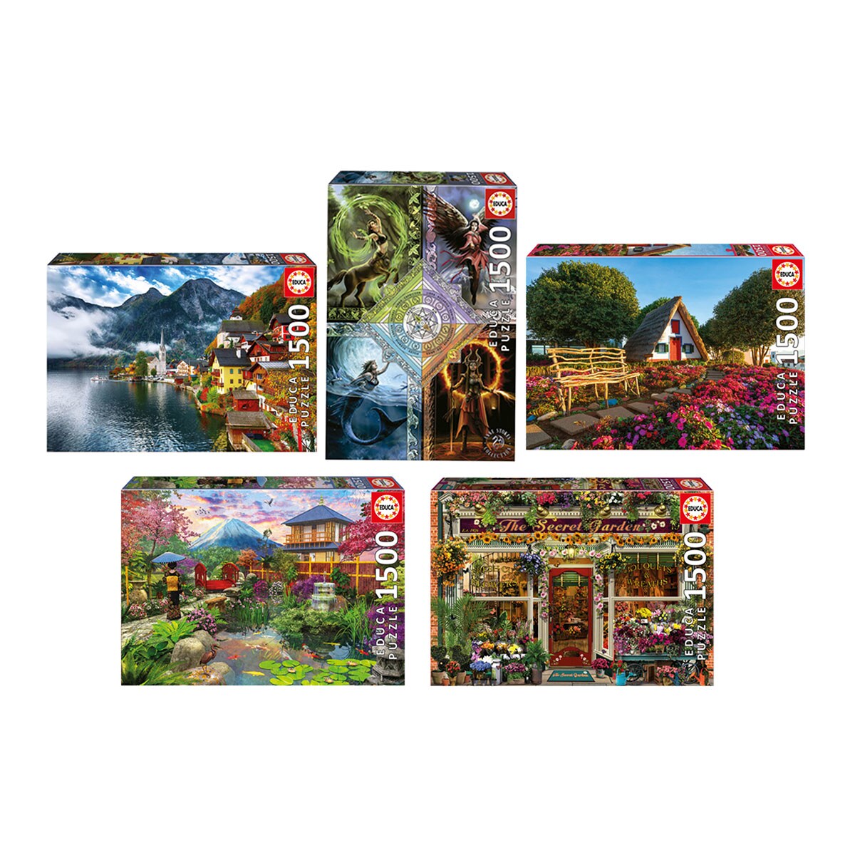 Puzzle 1500 Piezas Educa Borrás modelos surtidos · Educa Borrás