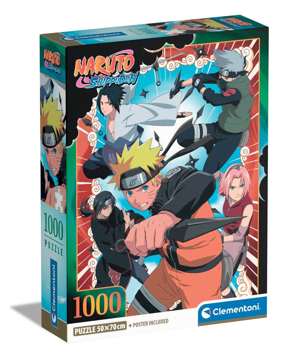 Puzzle 1000 piezas Anime Compact Clementoni modelos surtidos ...