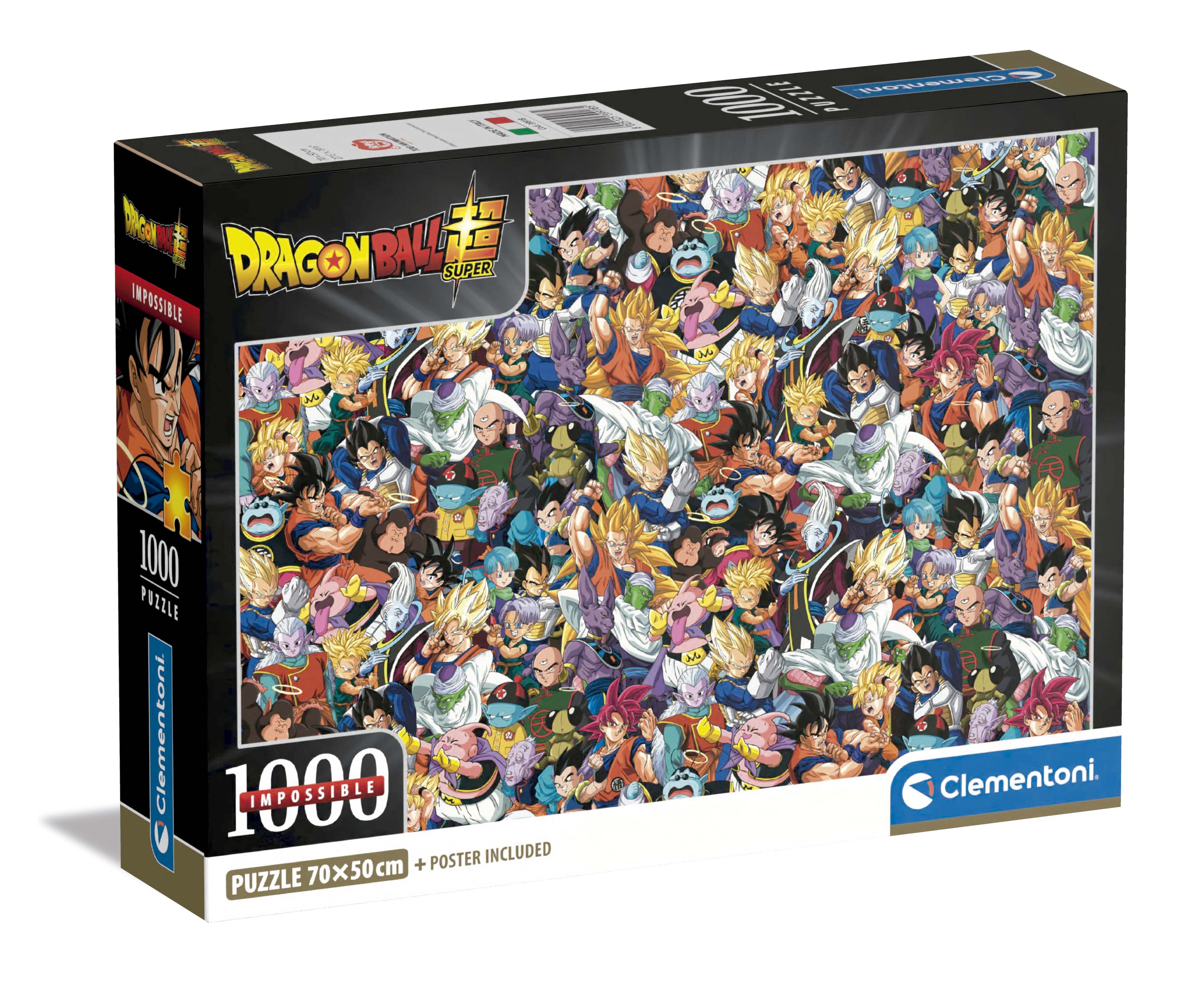 Puzzle 1000 piezas Anime Compact Clementoni modelos surtidos