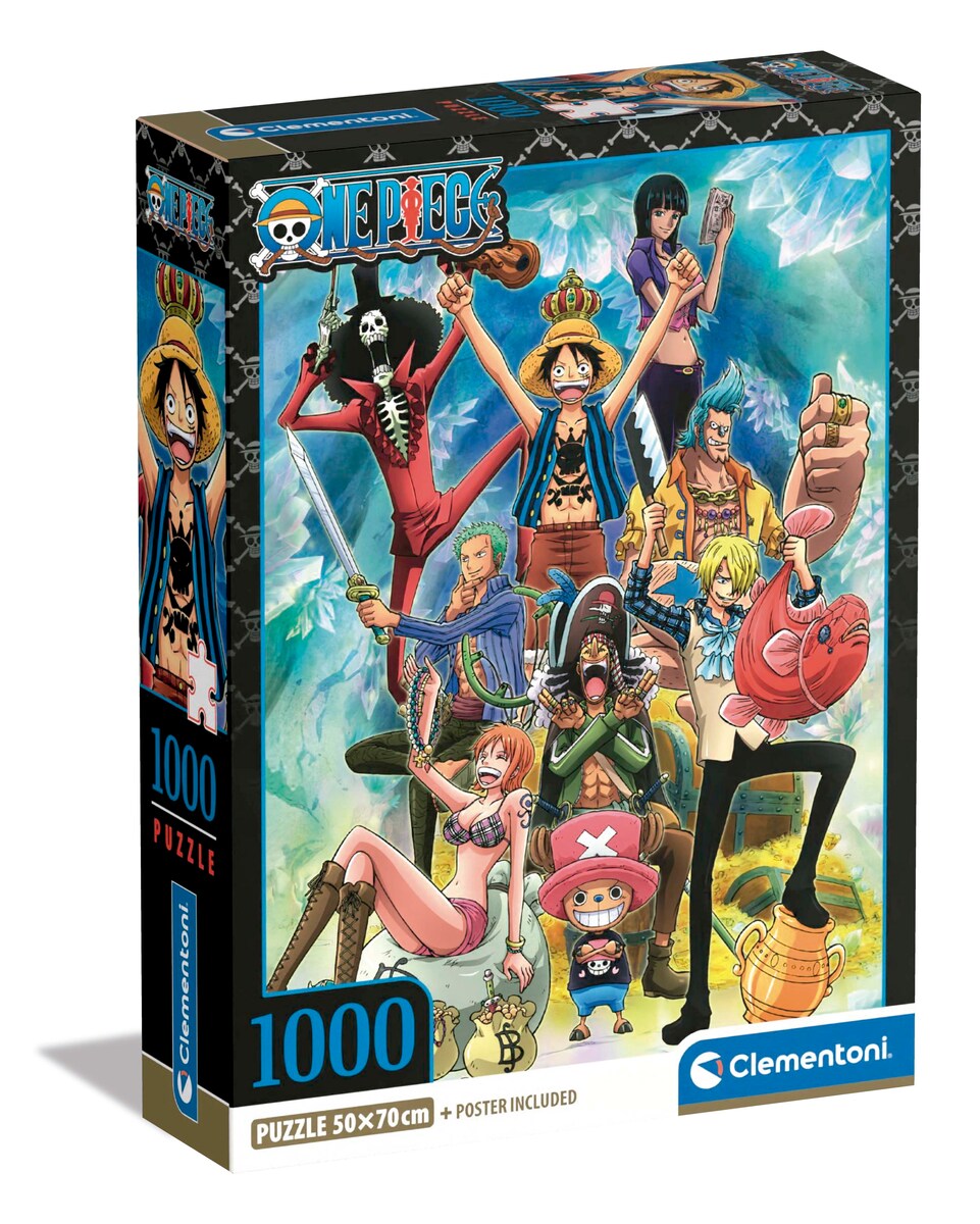 Puzzle 1000 piezas Anime Compact Clementoni modelos surtidos ...