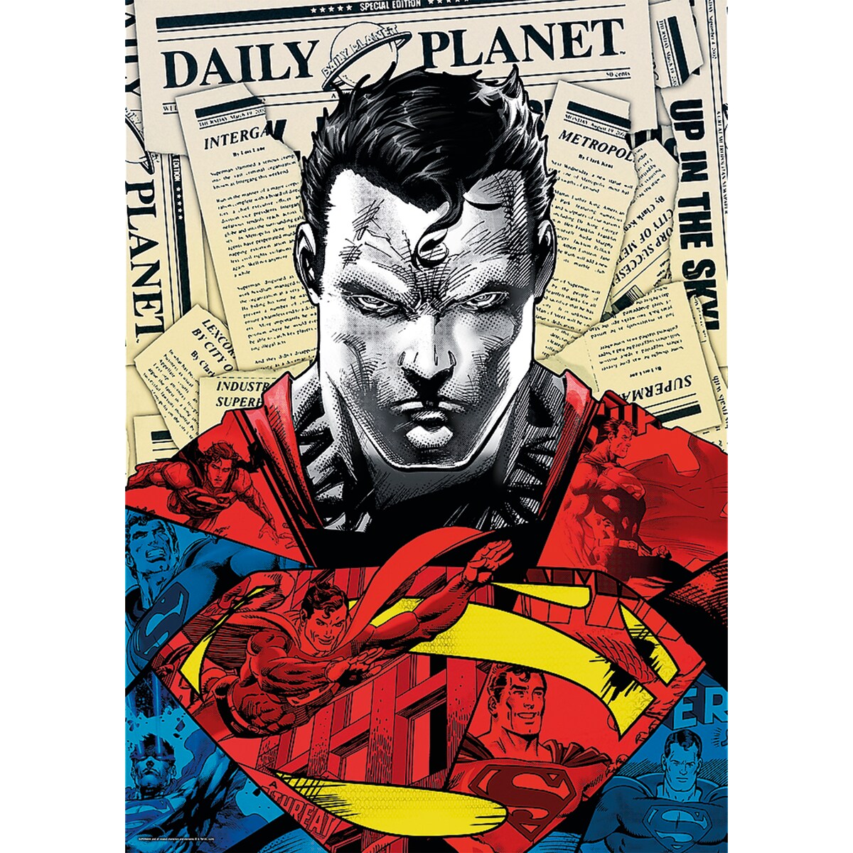 Puzzle 1000 piezas Superman Trefl 2