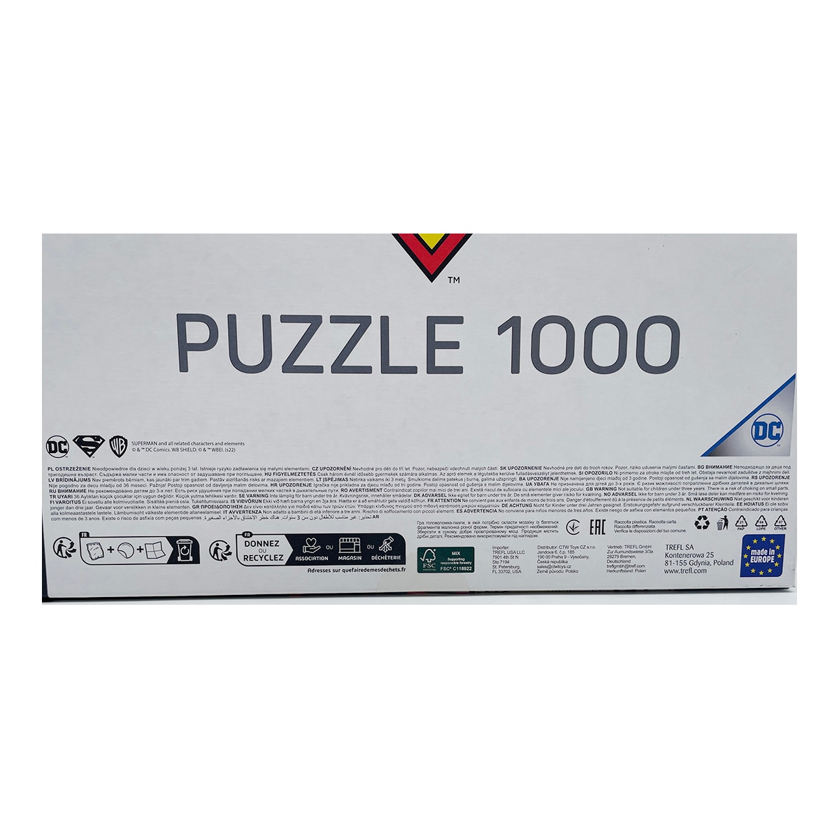 Puzzle 1000 piezas Superman Trefl 4