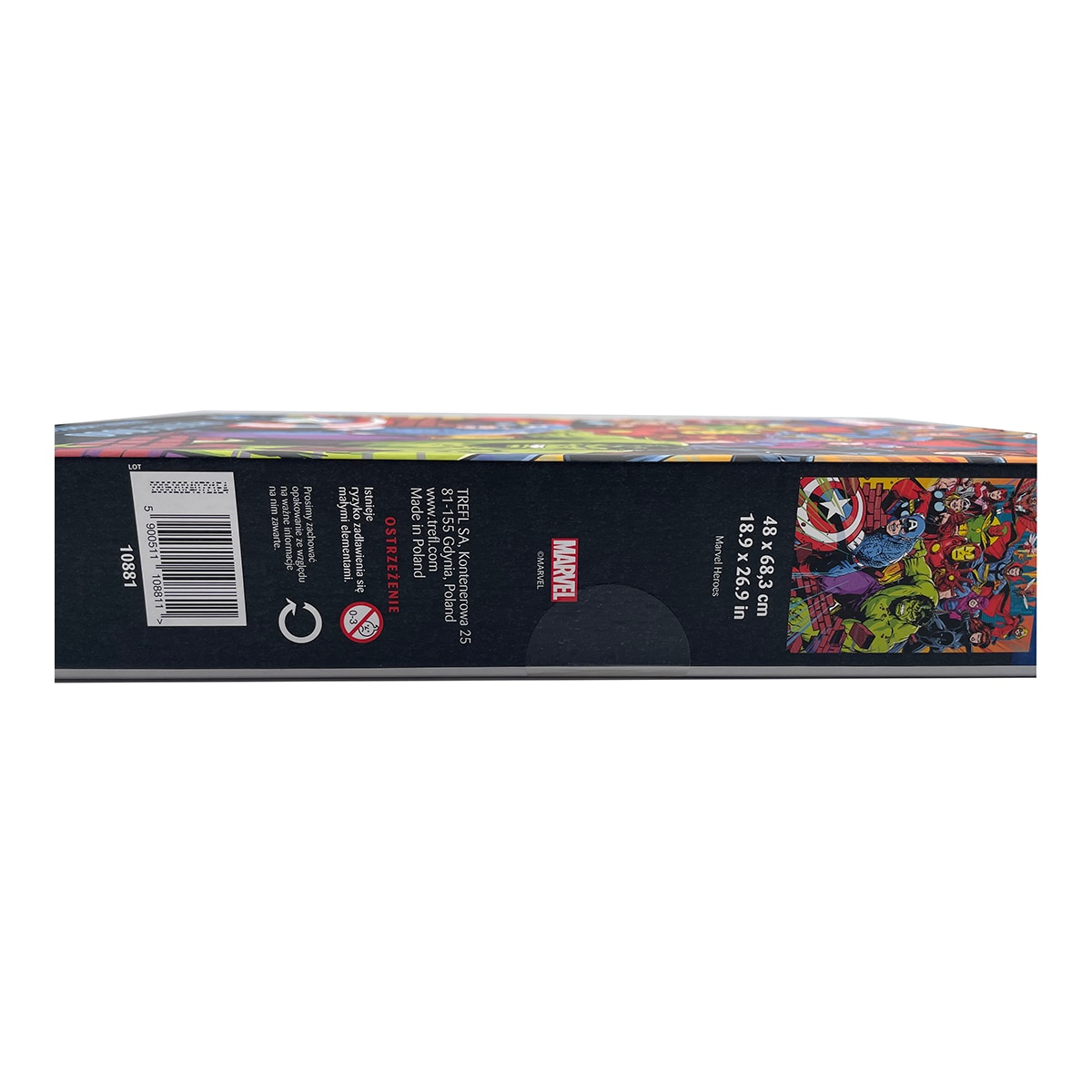 Puzzle 1000 piezas Héroes Marvel Trefl 3
