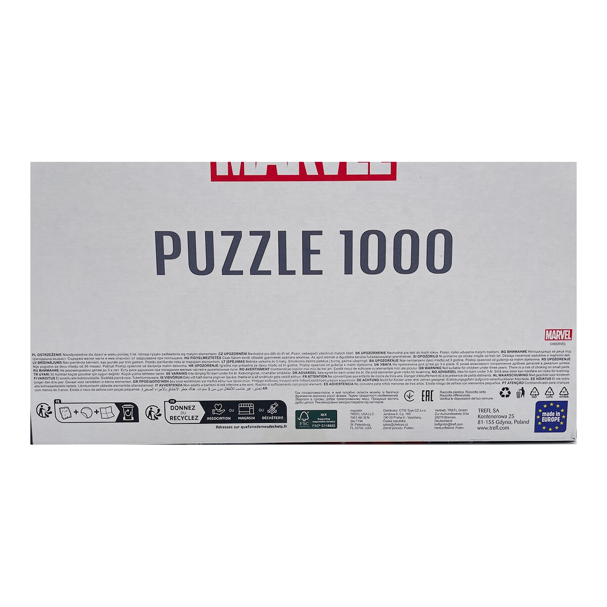 Puzzle 1000 piezas IronMan Marvel Trefl 4