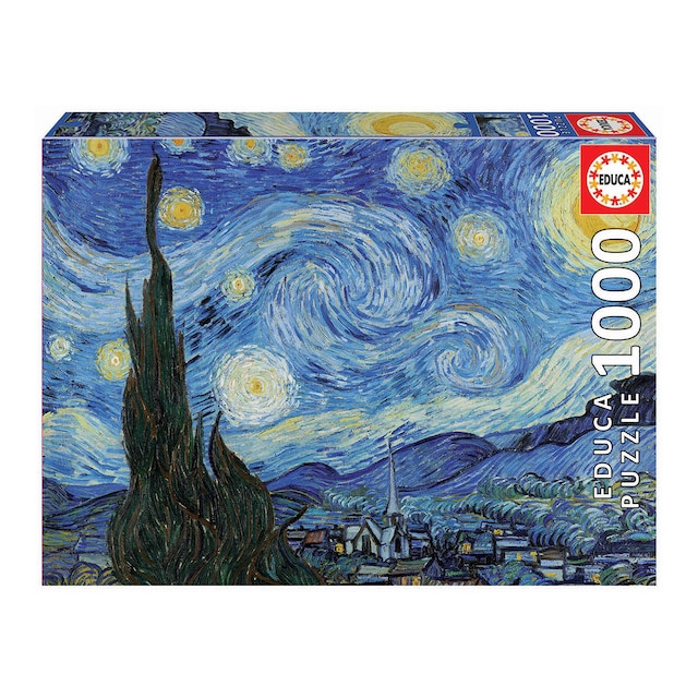 Imagen 0 de Puzzle 1000 Piezas Vincent Van Gogh Starry Night Educa