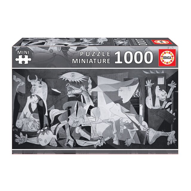 Imagen 0 de Puzzle 1000 Piezas Guernica Pablo Picasso Miniature Educa