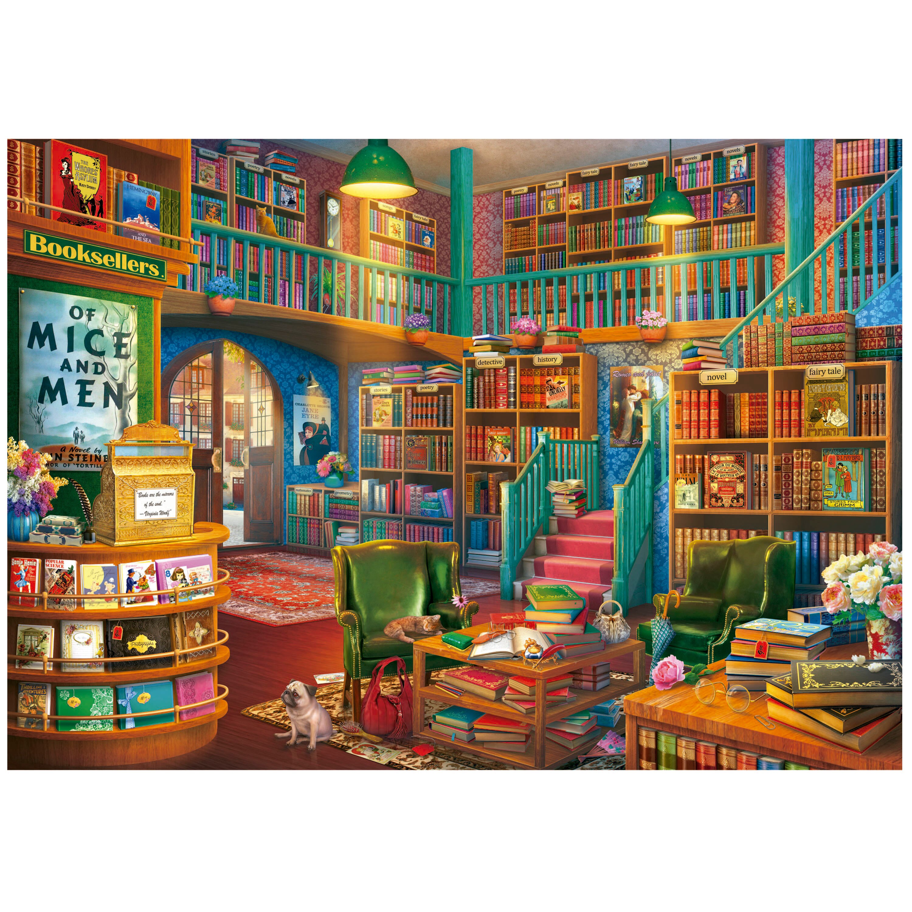 Puzzle Livraria de 1000 Peças 2