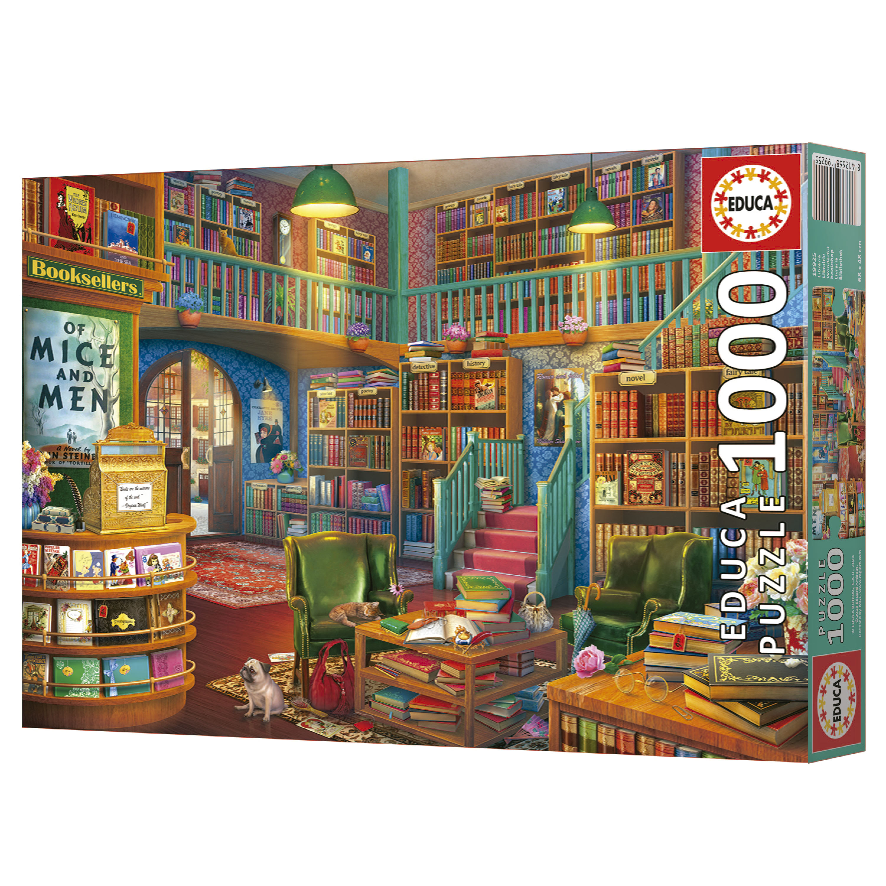 Puzzle Livraria de 1000 Peças 4