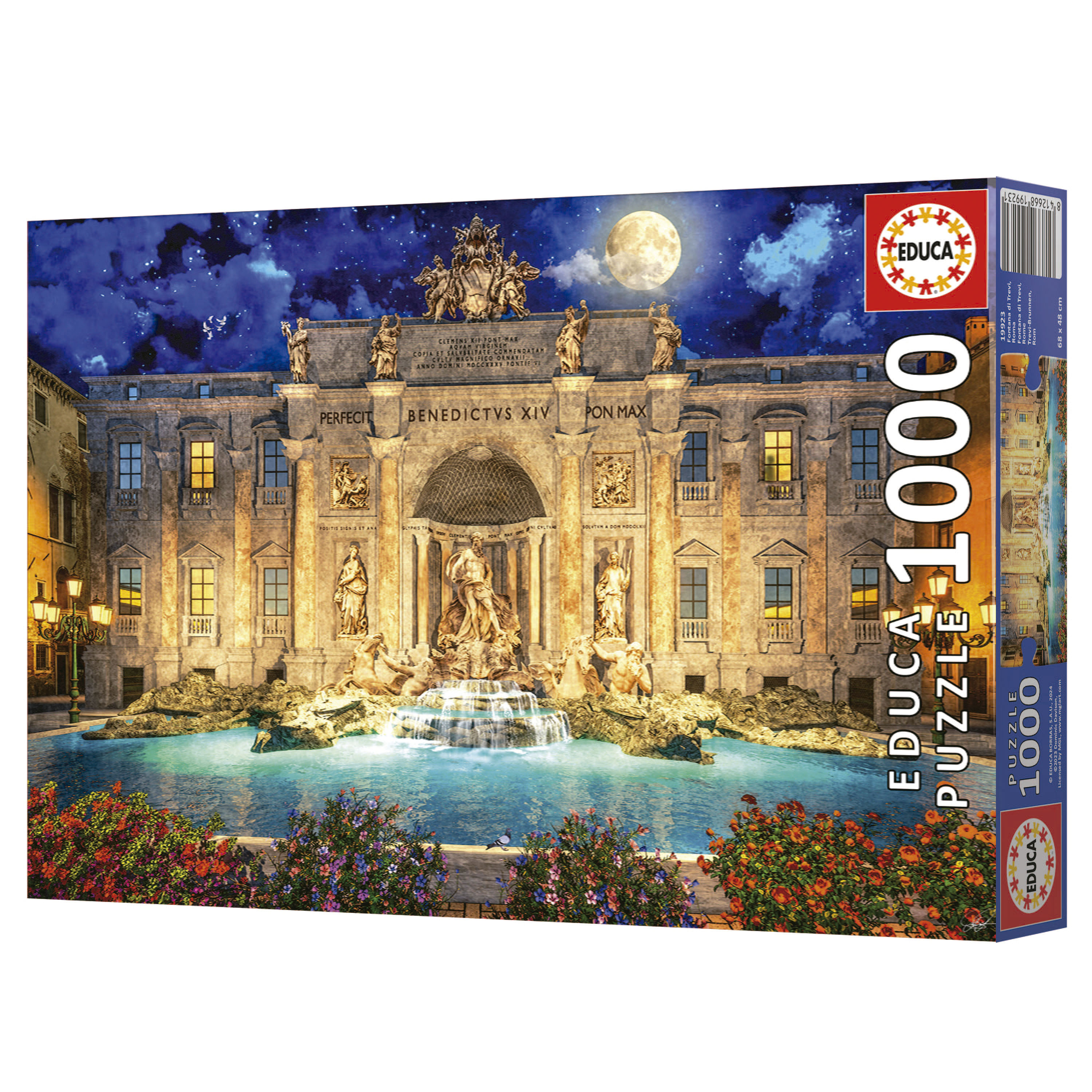 Puzzle Fontana di Trevi de 1000 Peças 4