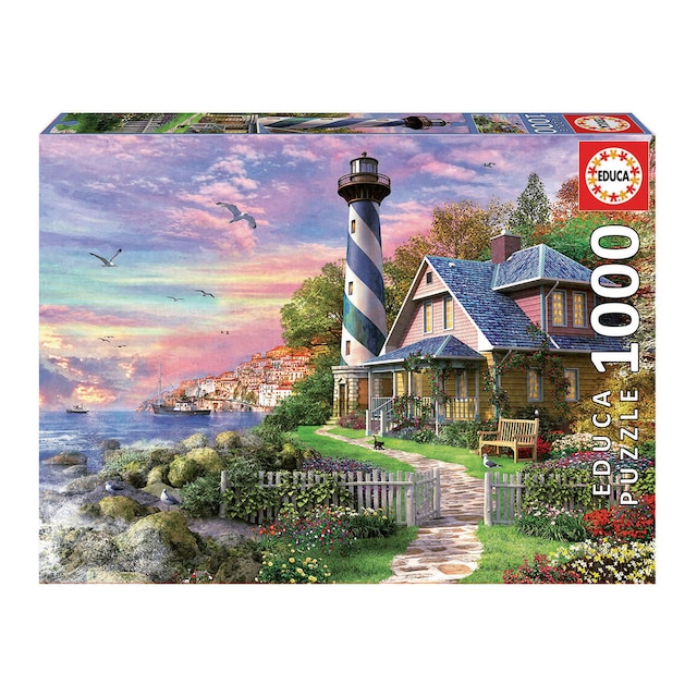 Imagen 0 de Puzzle 1000 Piezas Lighthouse In Rock Bay Educa