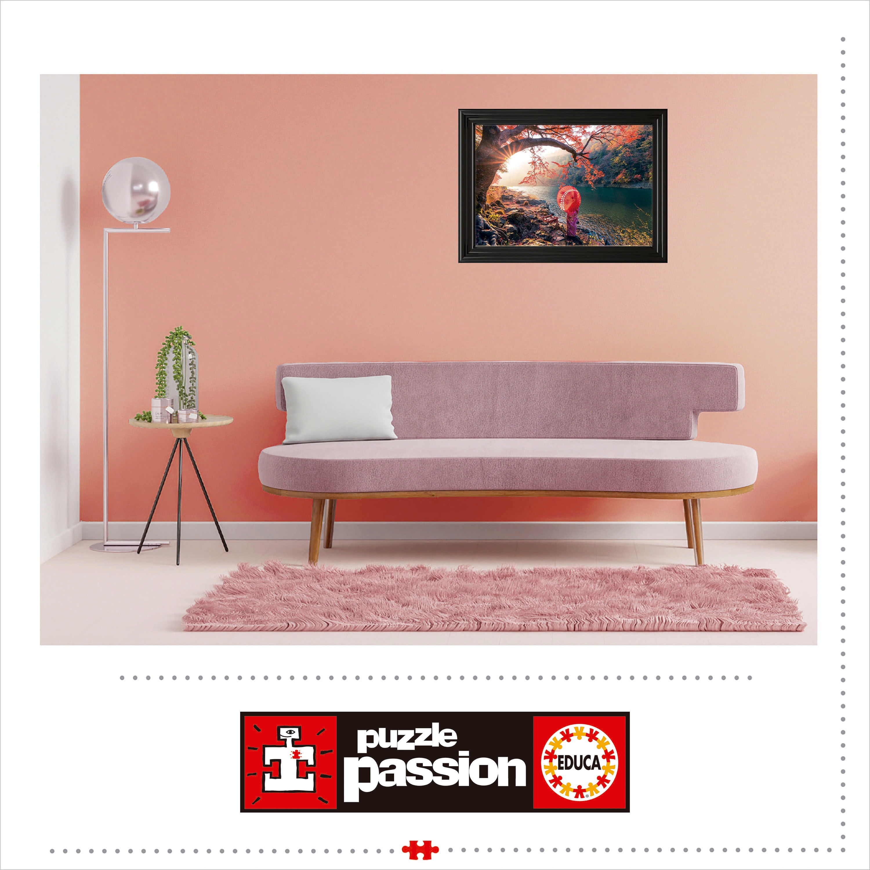 Puzzle 1000 Piezas Sunrise On The Katsura River Educa 3