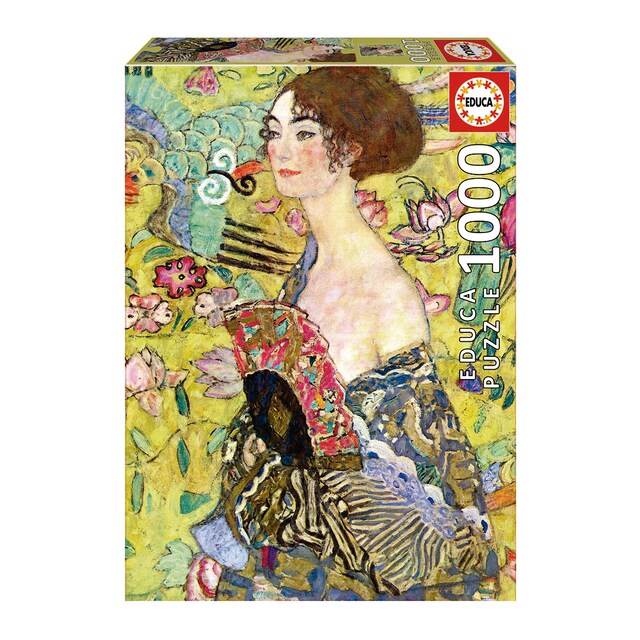 Imagen 0 de Puzzle 1000 Piezas Gustav Klimt Lady With A Fan Educa