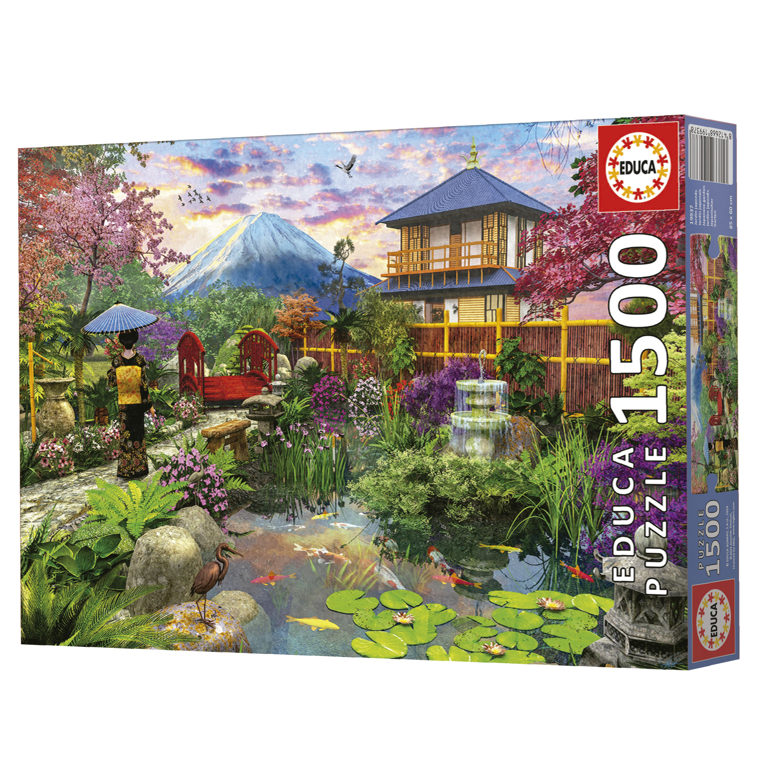 Puzzle Jardím Japonés de 1500 Peças 4