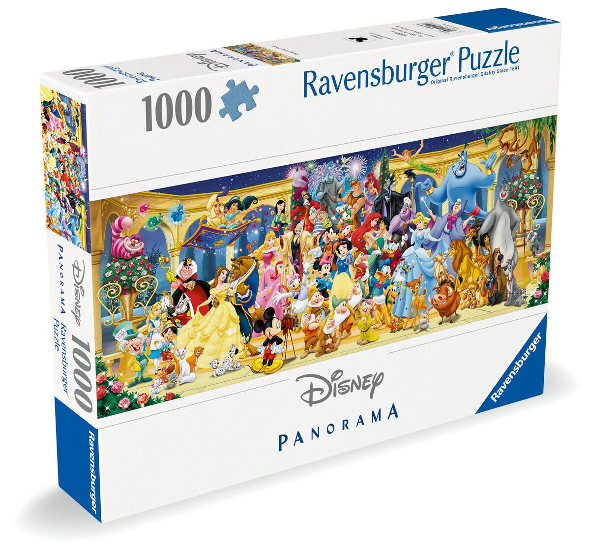 Puzzle 1000 Piezas Disney Panorama Ravensburger · Ravensburger · El ...