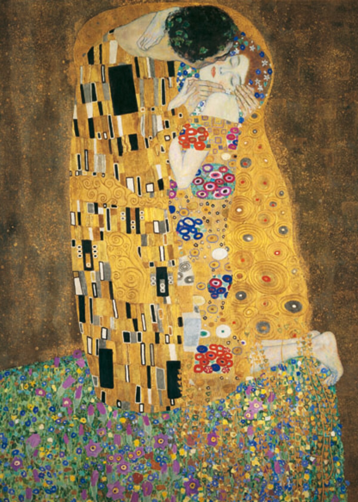 Puzzle Klimt O Beijo de 1000 Peças 2