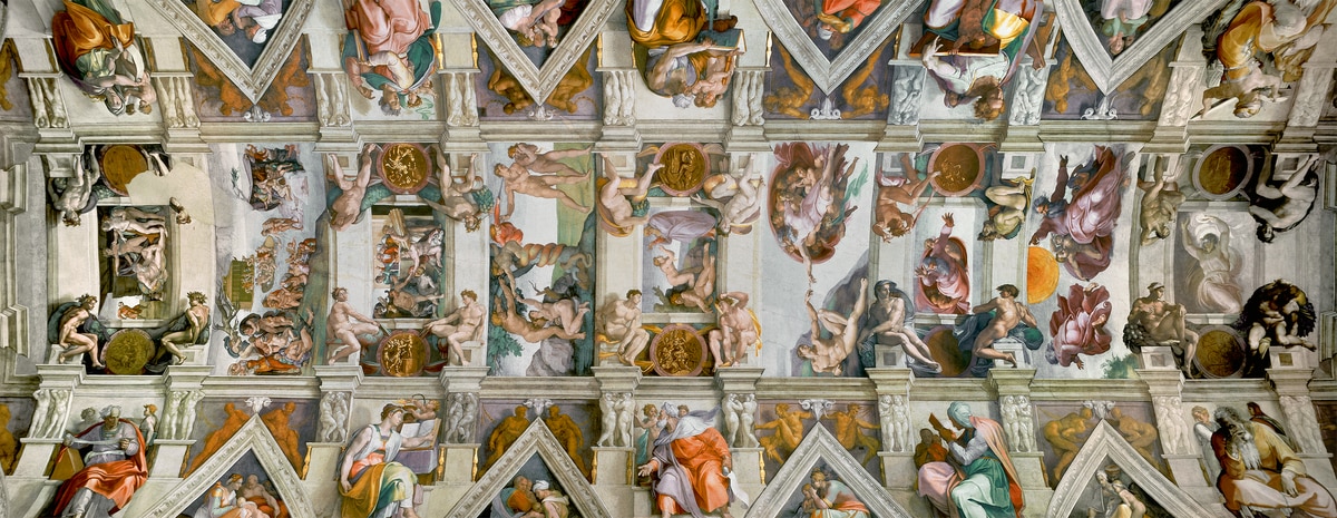Puzzle Capela Sistina Panorâmico de 1000 Peças 2