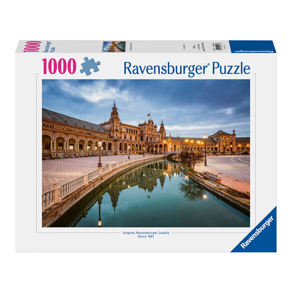 Ravensburger - Puzzle 1000 Piezas Plaza De España Sevilla Ravensburger