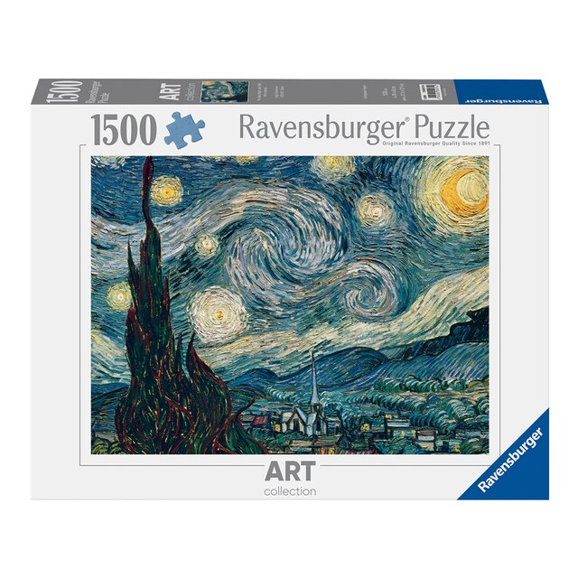 Puzzle 1500 Piezas  Van Gogh: Noche Estrellada Ravensburger