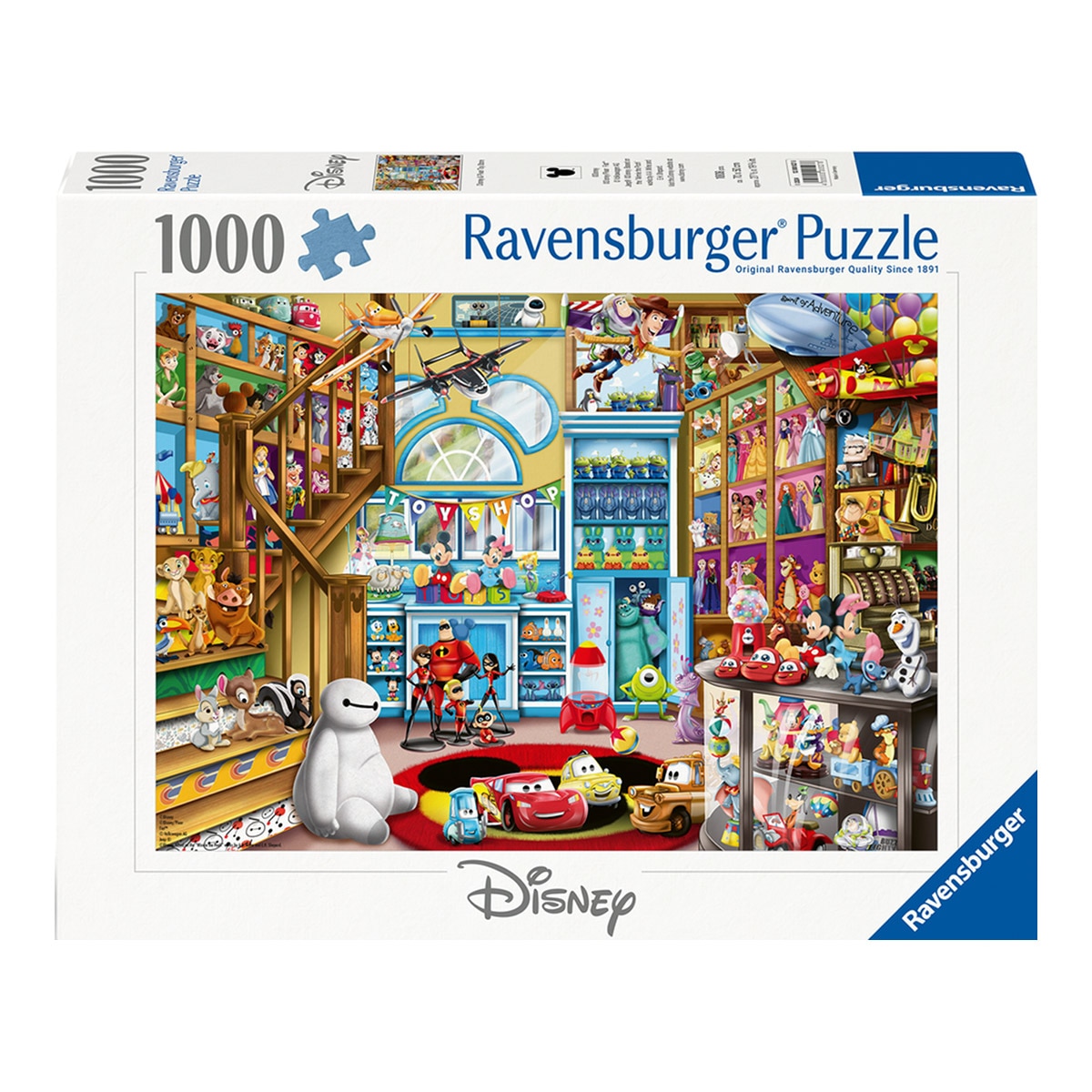 Ravensburger - Puzzle 1000 Piezas Disney Pixar Store Ravensburger.