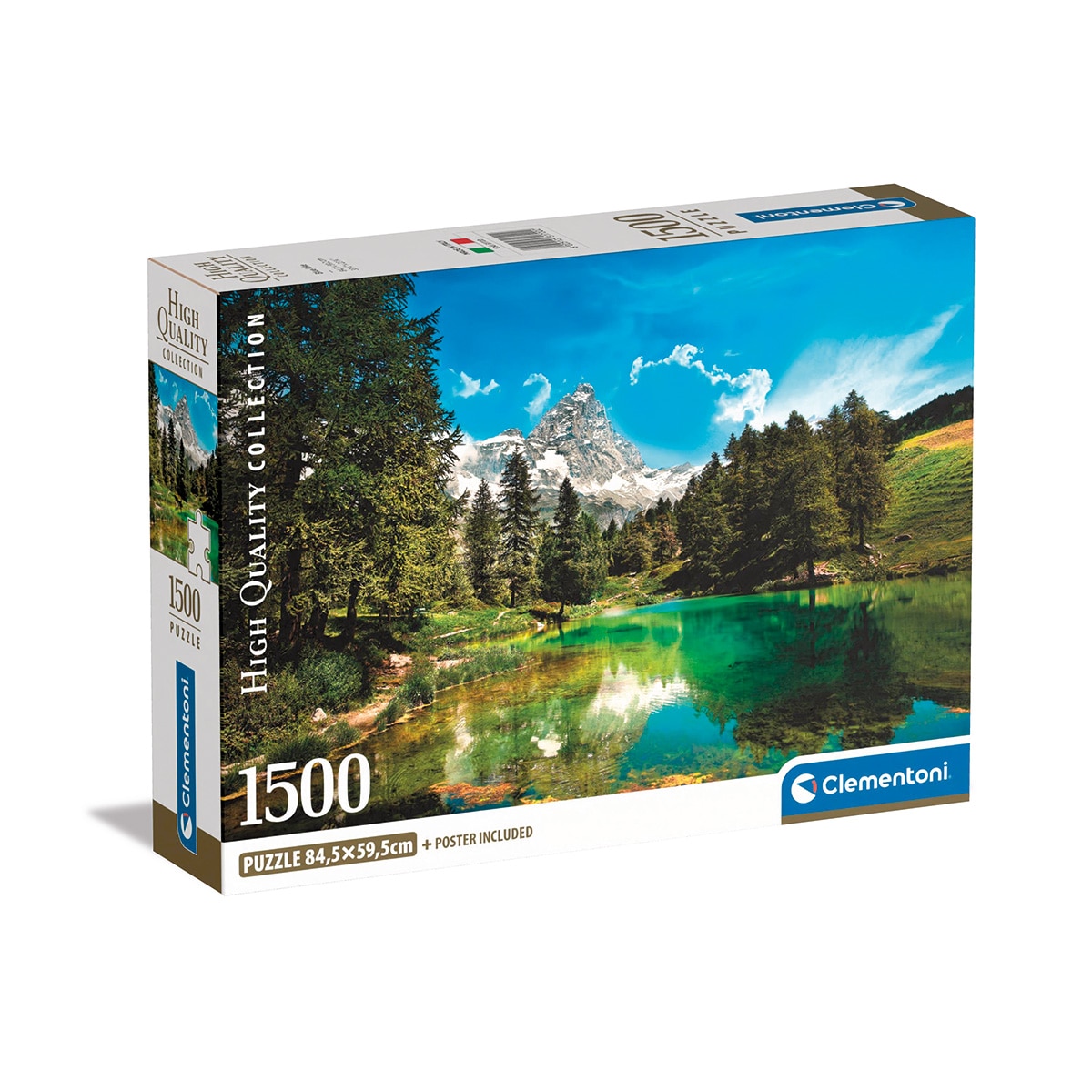 Clementoni - Puzzle 1500 Cb Blue Lake Clementoni.