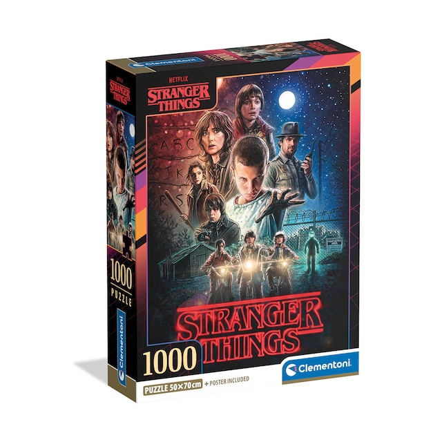 Imagen 0 de Puzzle 1000 Stranger Things S01 Clementoni