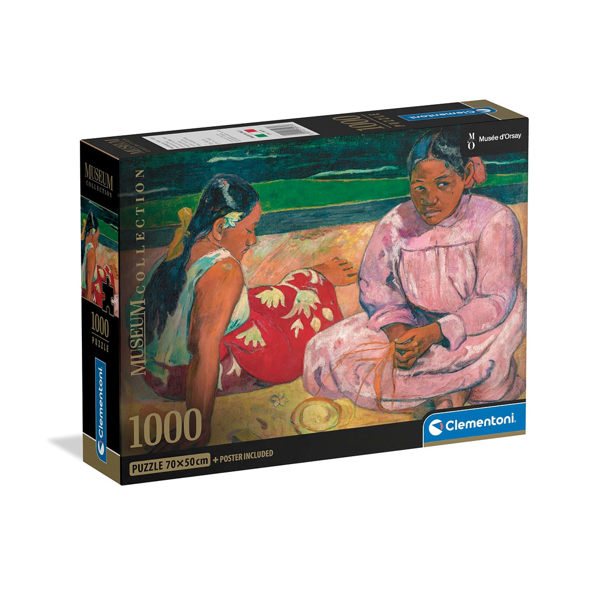 Clementoni - Puzzle 1000 Cb Museum Femmes De Tahiti Clementoni