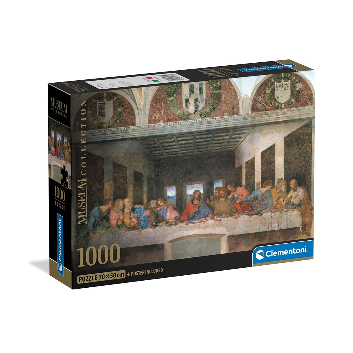 Clementoni - Puzzle 1000 Cb Museum The Last Supper Clementoni