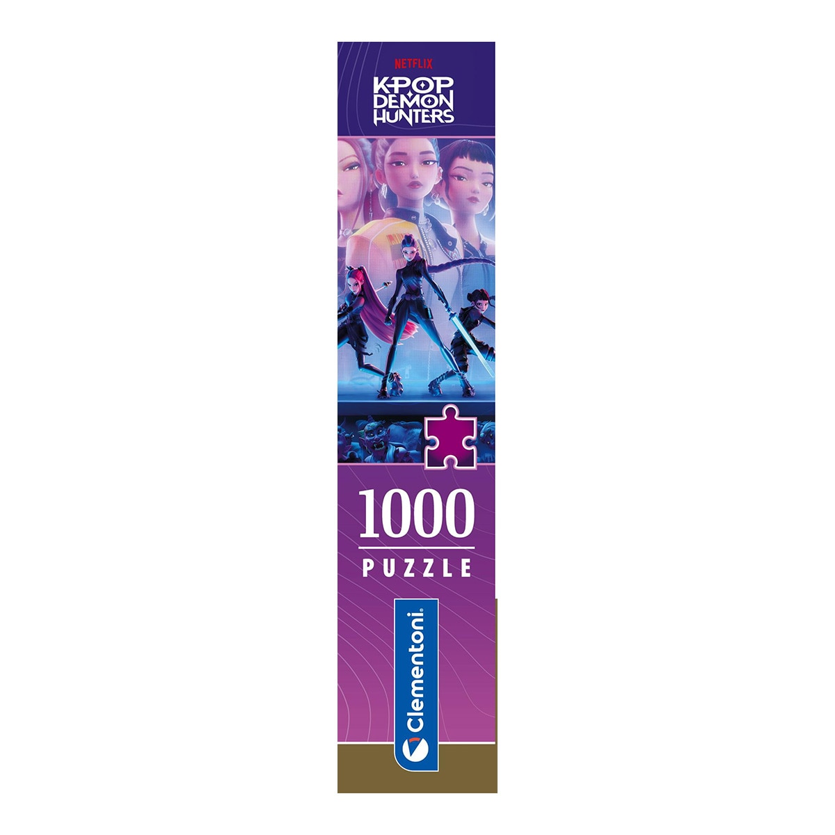Puzzle 1000 K-Pop Demon Hunters 1 Clementoni 5