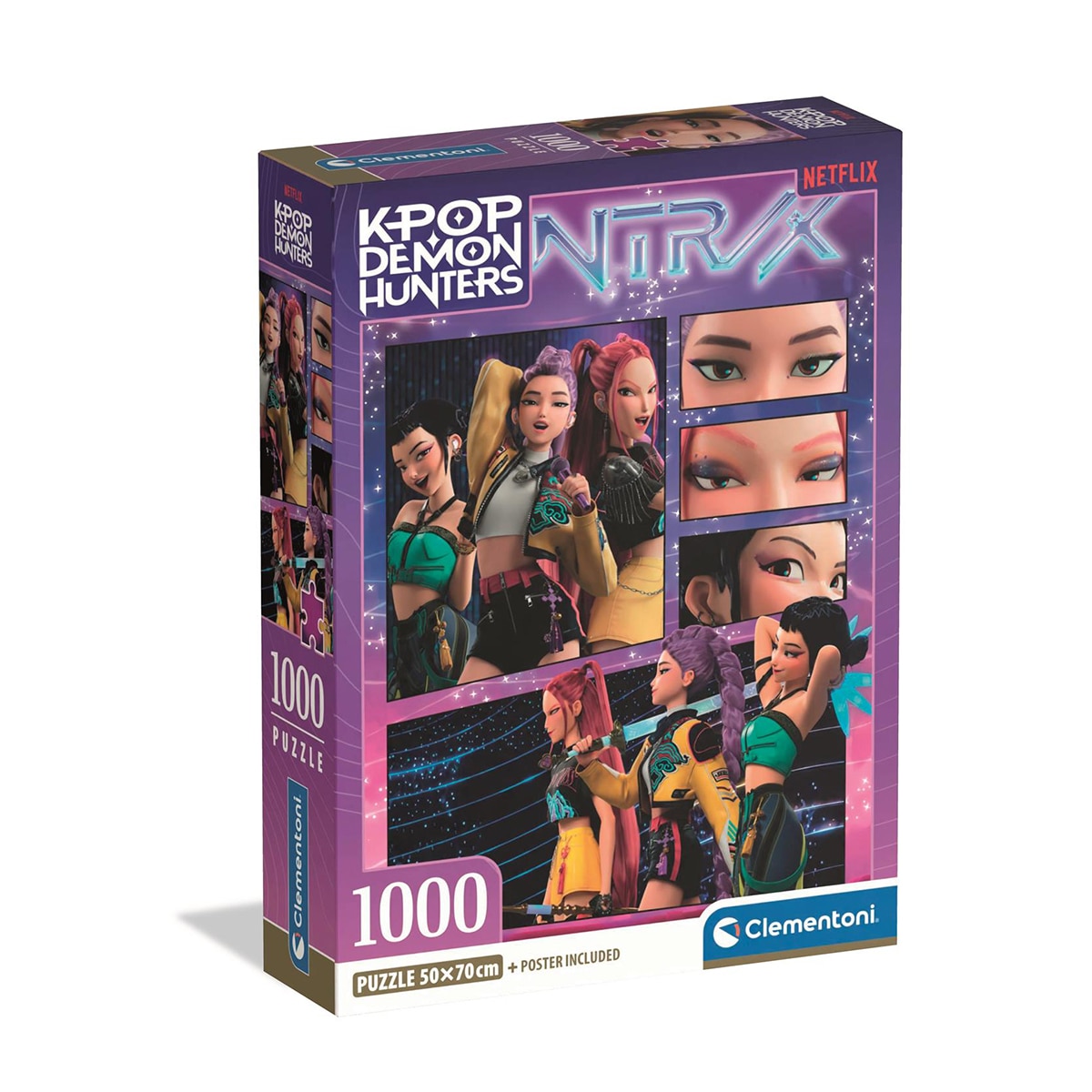 Imagen 0 de Puzzle 1000 K-Pop Demon Hunters 2 Clementoni