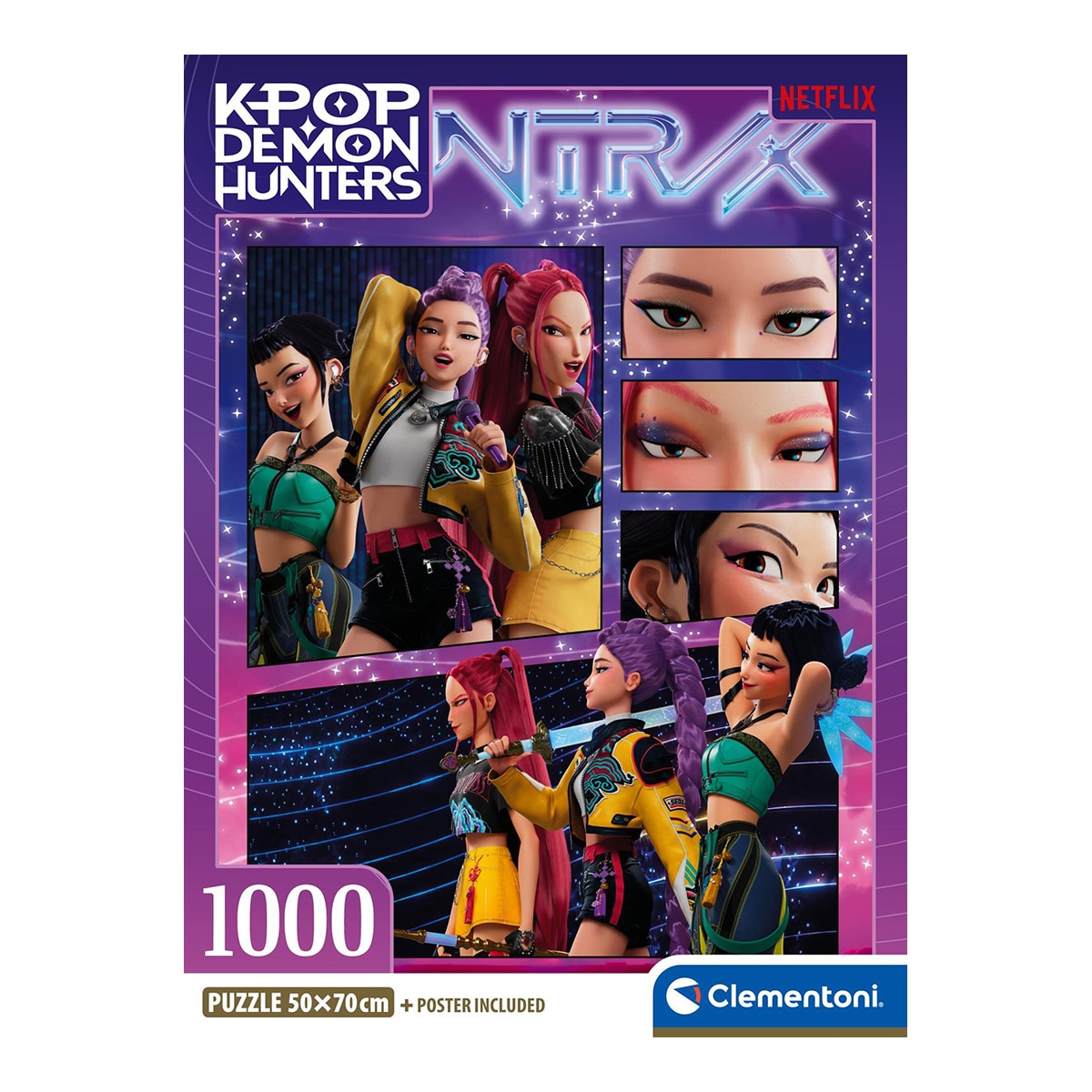 Puzzle 1000 K-Pop Demon Hunters 2 Clementoni 7