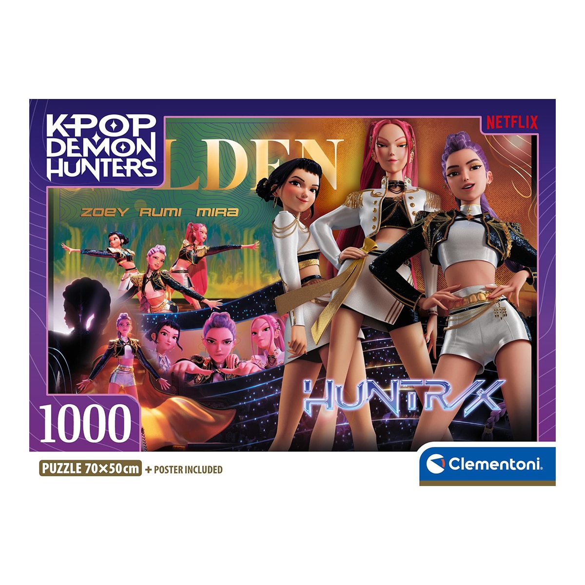 Puzzle 3 CB Kpop Demon Hunters 1000 peças 7