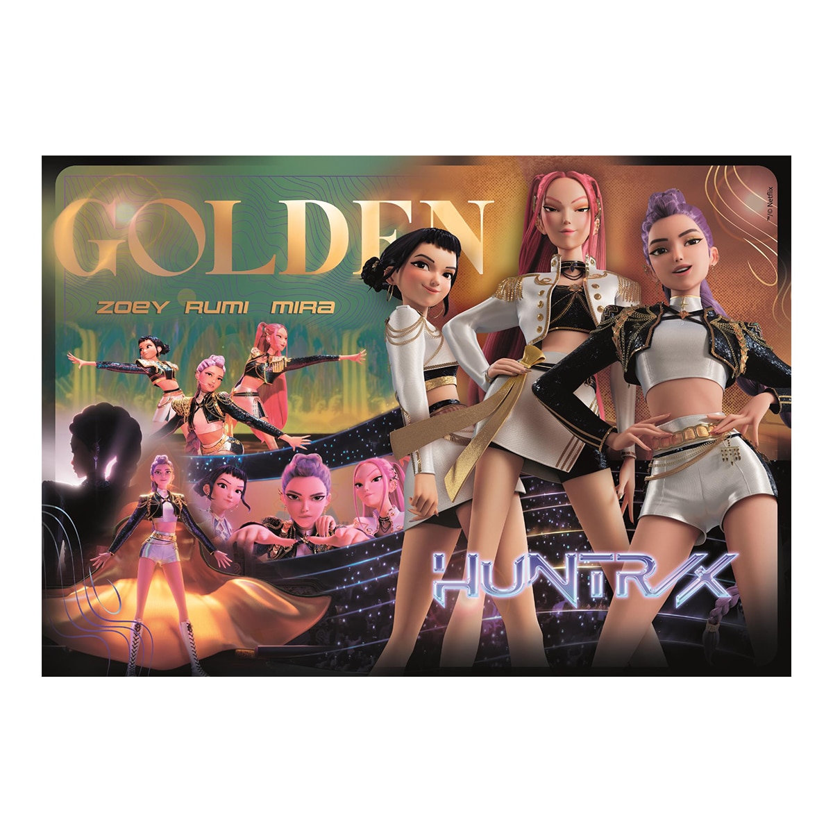 Puzzle 3 CB Kpop Demon Hunters 1000 peças 10