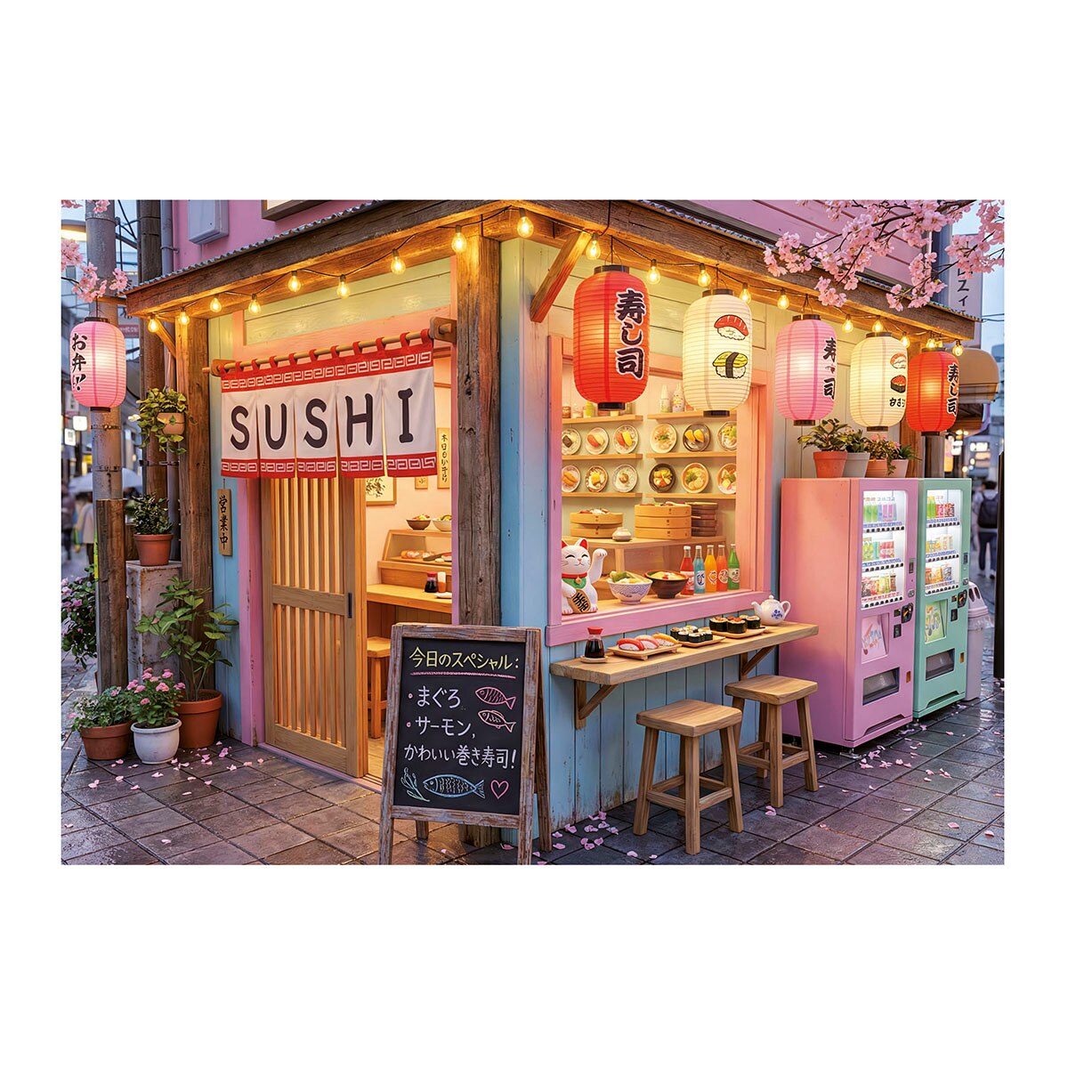 Puzzle 1000 Kawaii Sushi Educa 2