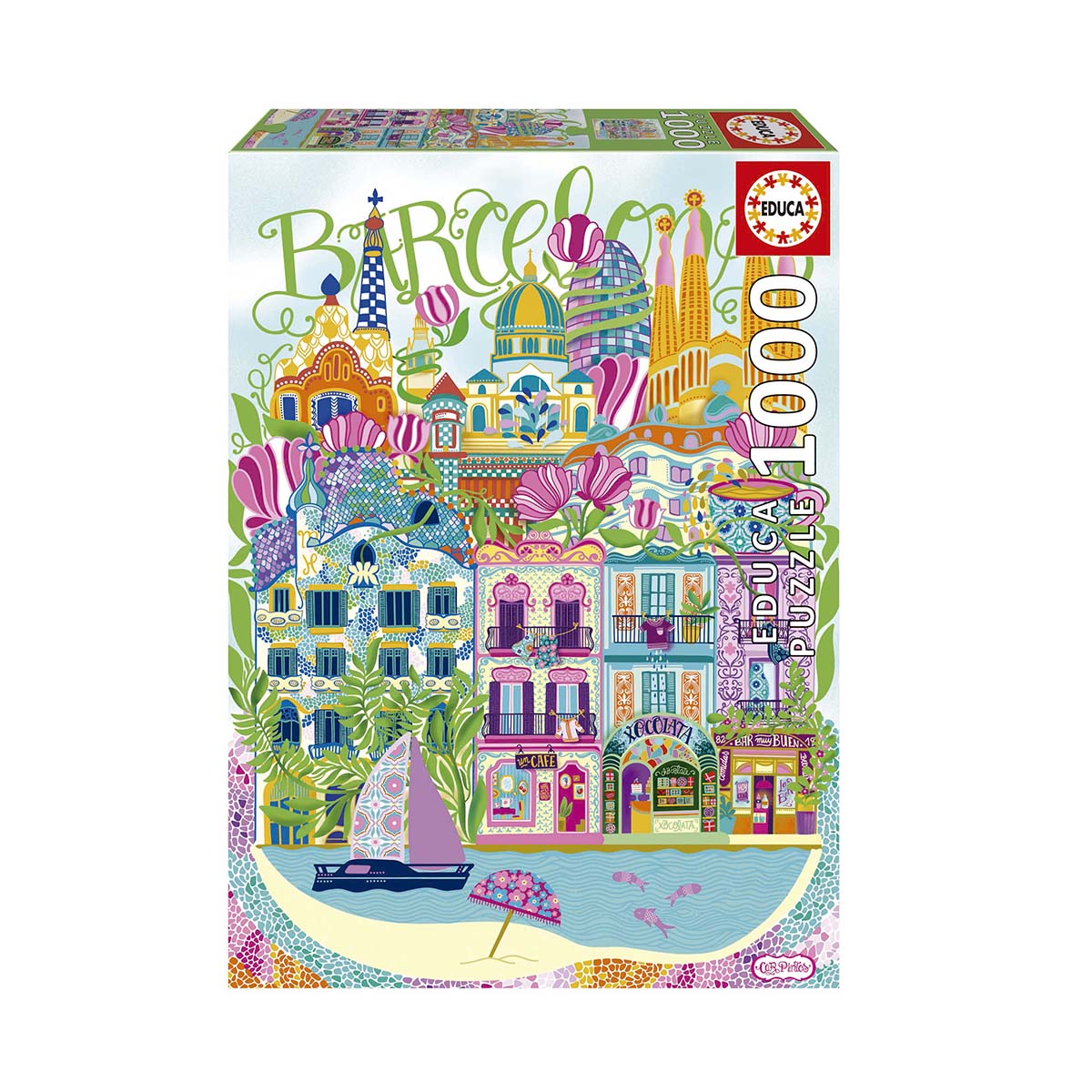 EDUCA - Puzzle 1000 Barcelona Educa.